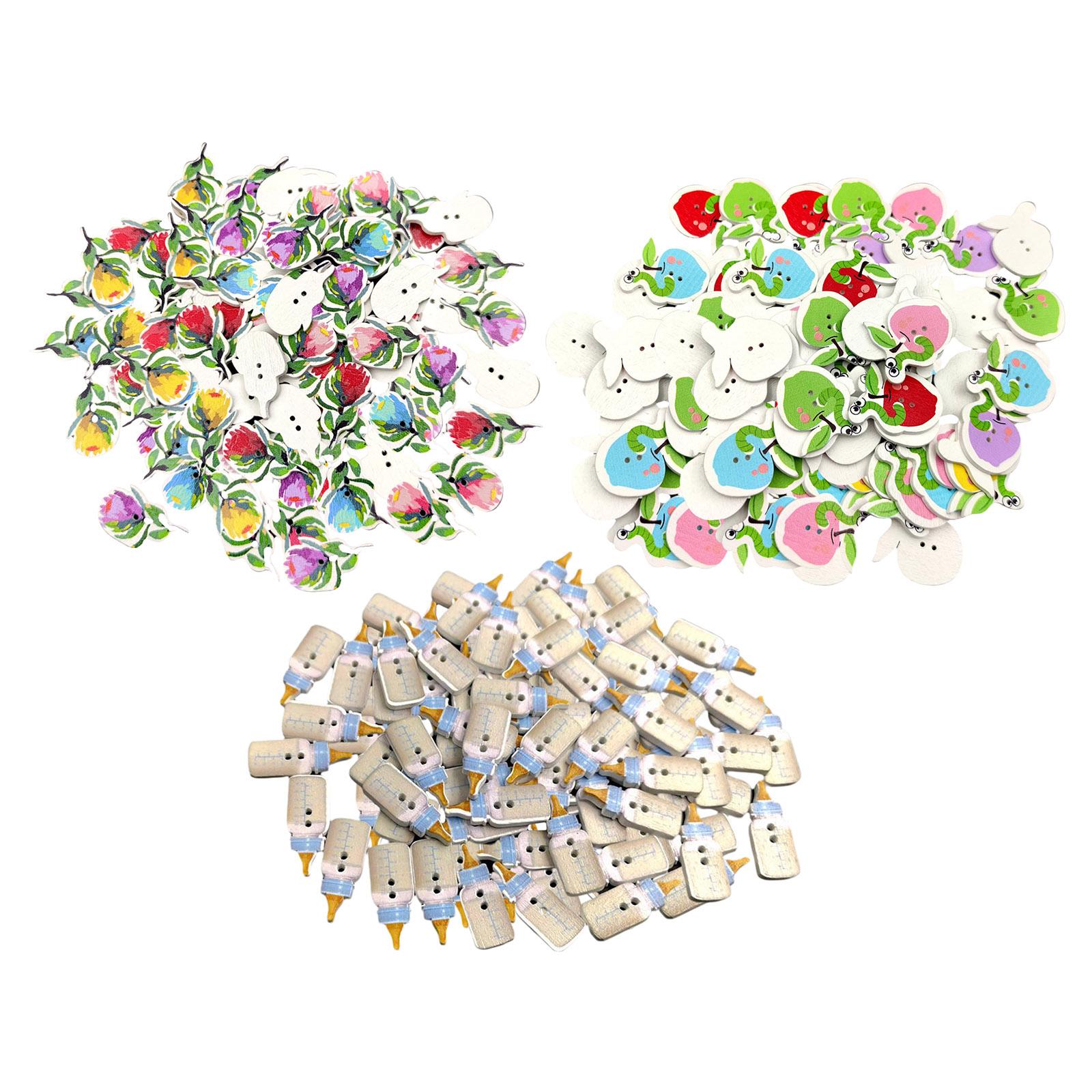 Scrapbooking Sewing Buttons for Knitting Crocheting Craft Flower