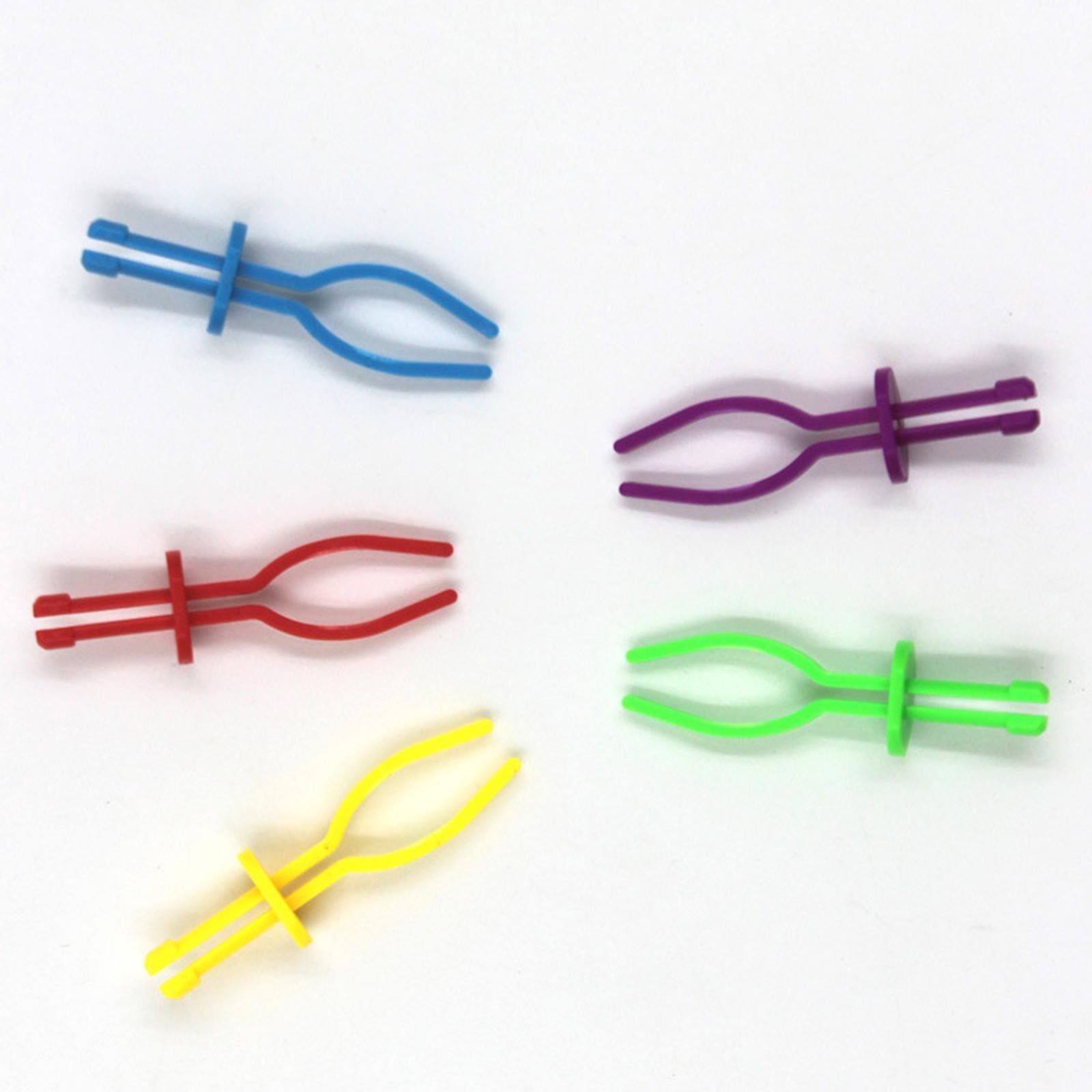 30x Plastic Bobbin Thread Holder Clamp Embroidery Thread Clips Sewing Accs