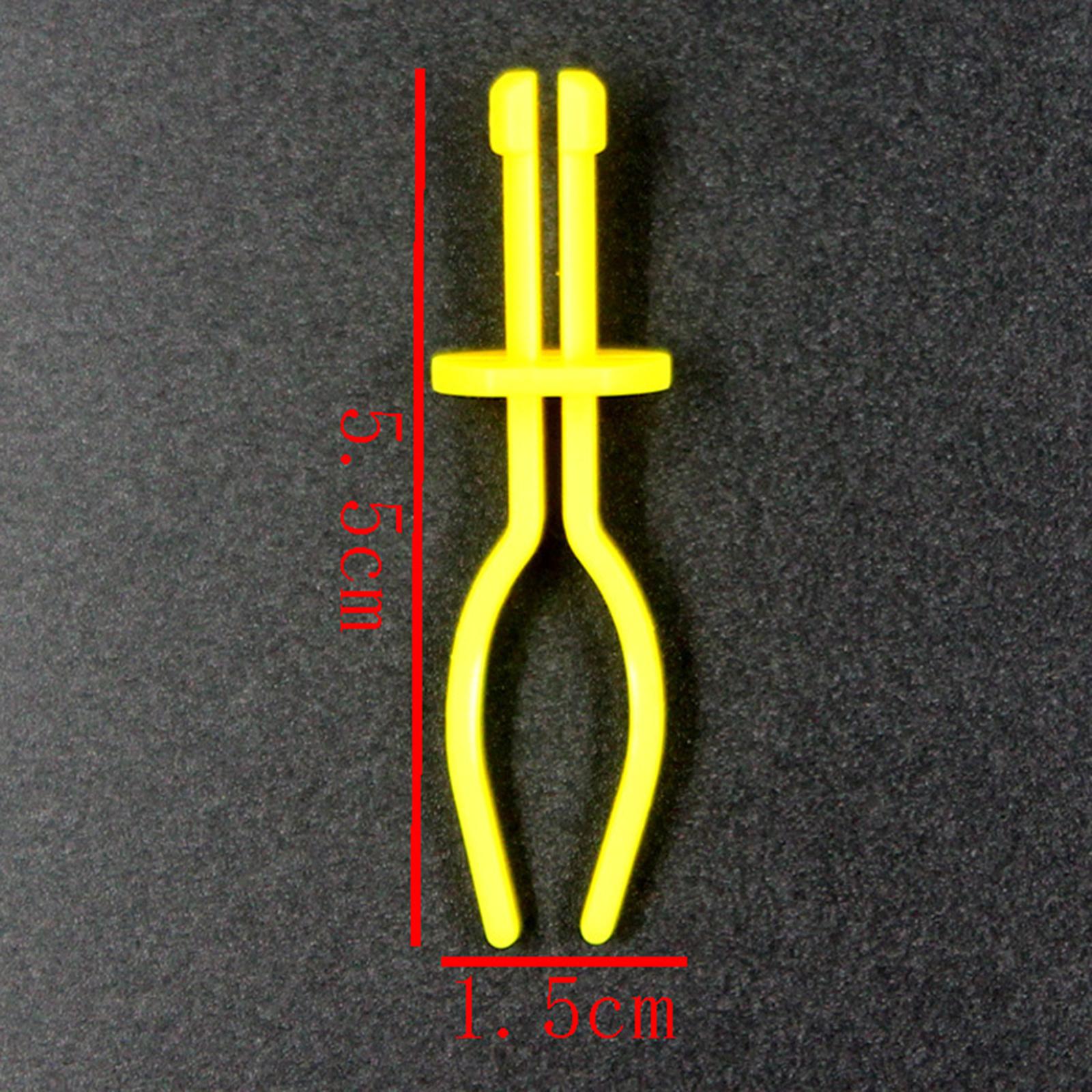 30x Plastic Bobbin Thread Holder Clamp Embroidery Thread Clips Sewing Accs