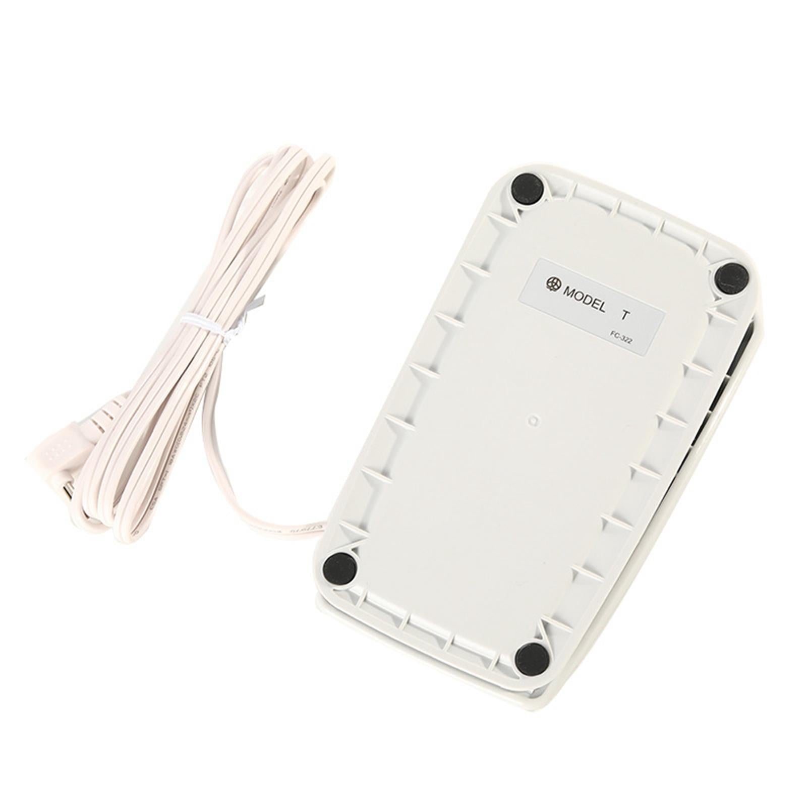 Sewing Machine Foot Control Pedal for Brother BC1000 BC2500 NV35P CE1100PRW
