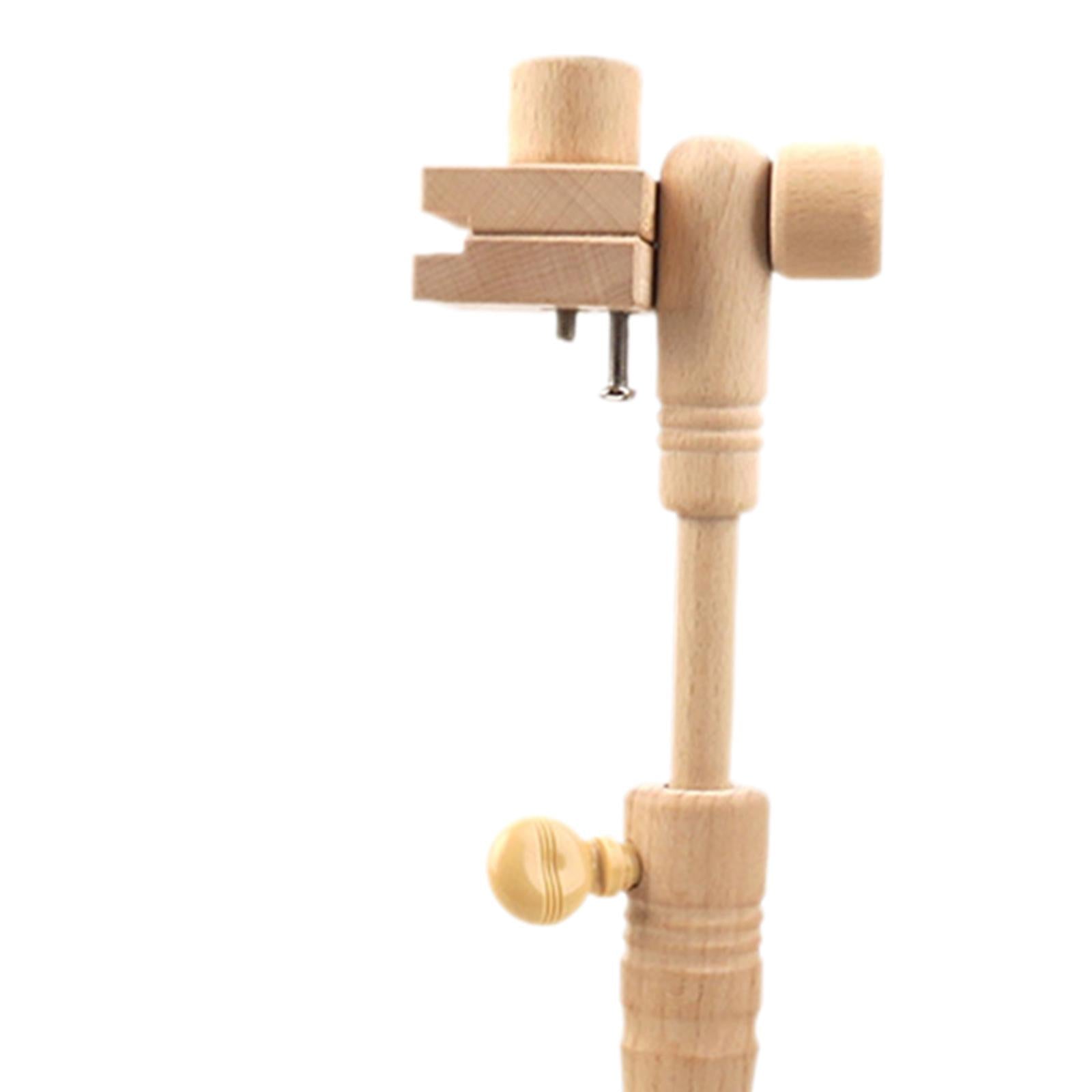 Adjustable Wood Cross Stitch Rack Embroidery Lap Stand Hoop 29x44.5cm