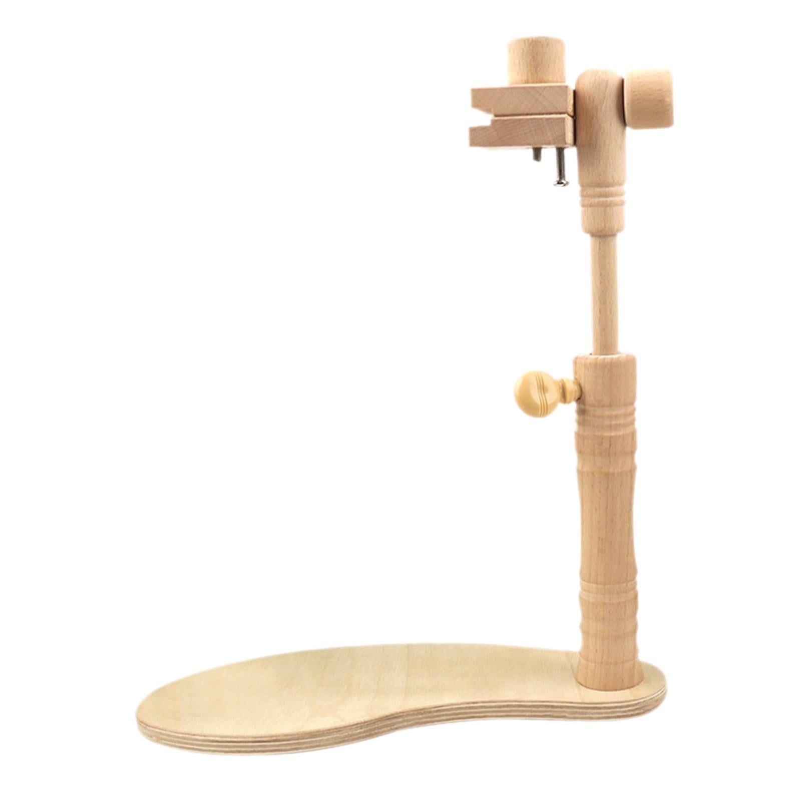 Adjustable Wood Cross Stitch Rack Embroidery Lap Stand Hoop 29x44.5cm