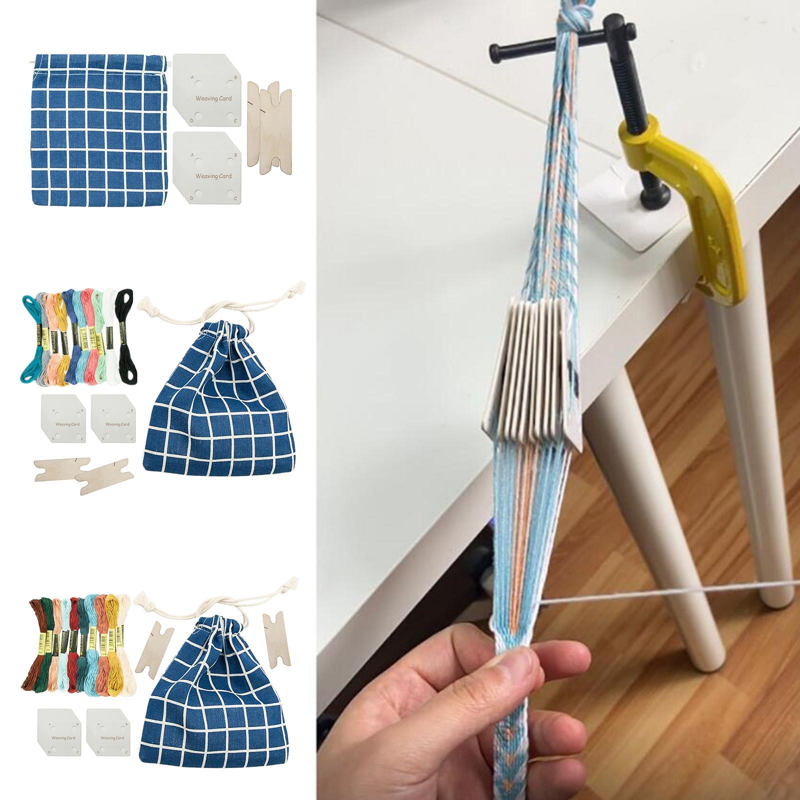 Handy Weaving Cards Tablet Set Smooth Surface for Loom or Inkle Loom DIY A