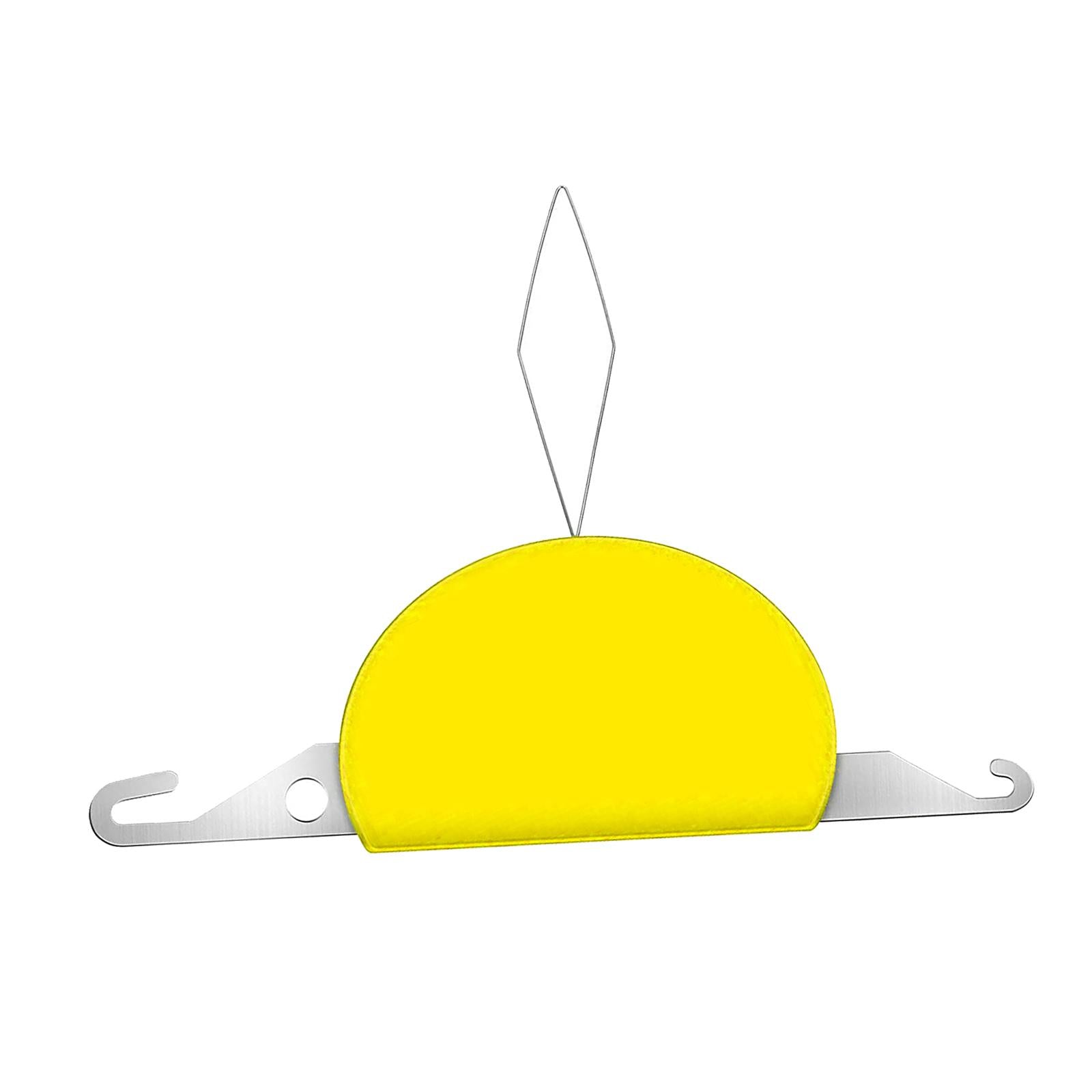 Needle Device 3 In 1 Needle Threader Thread Guide Sewing Machine Yellow