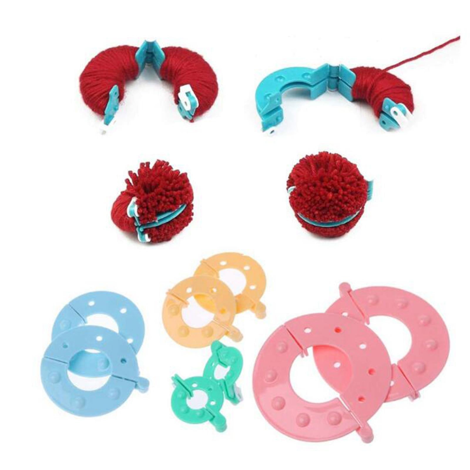 Wooden Handy Knitting Loom Set Handmade Doll Wool Yarn Weave Craft Kit B