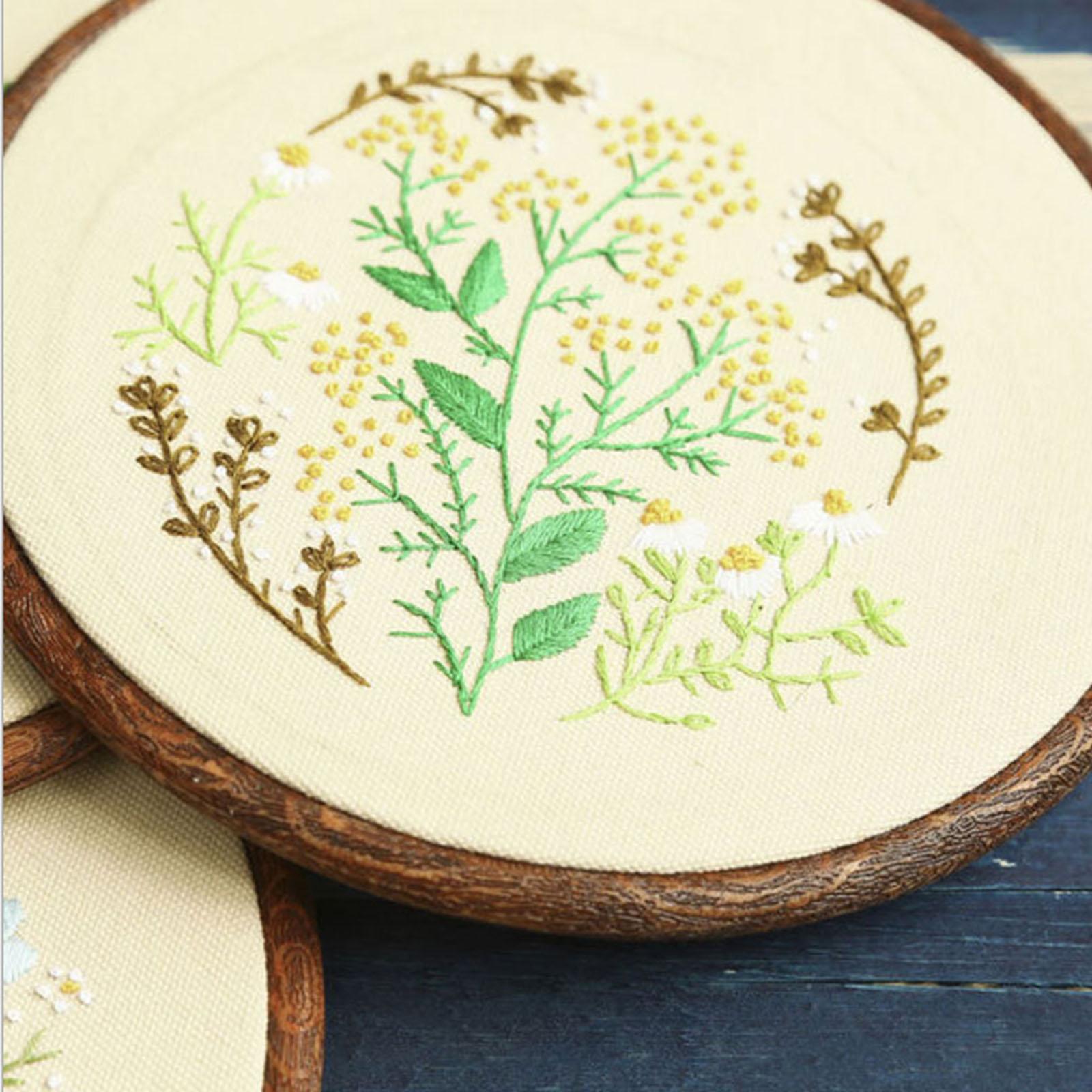 Embroidery Hoop Cross Stitch Circular Frame Round Hanging DIY Sewing Tools