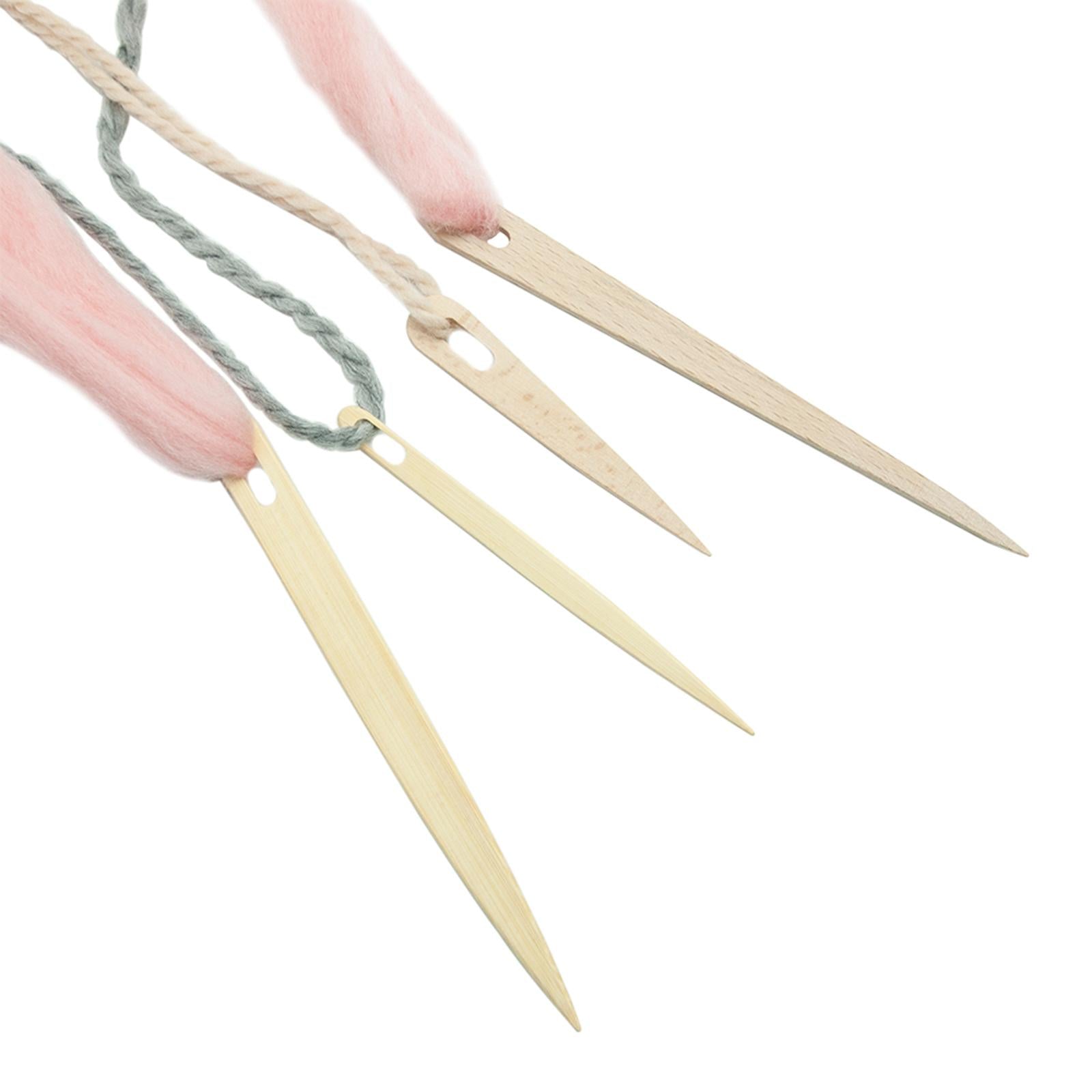 Weaving Tool Kit for Loom DIY Tapestry Making Craft Knitting Crochet Needle