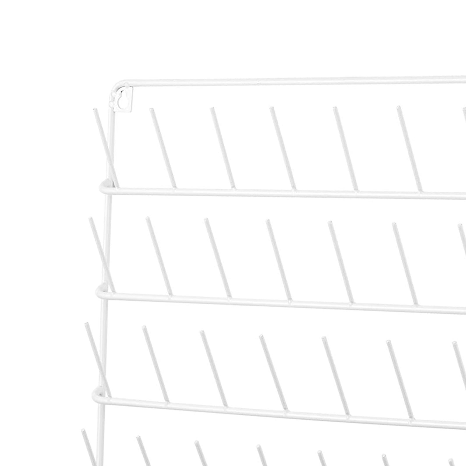 Metal Wall Hanging Thread Holder 32-Spool Sewing Thread Rack Organizer Tool