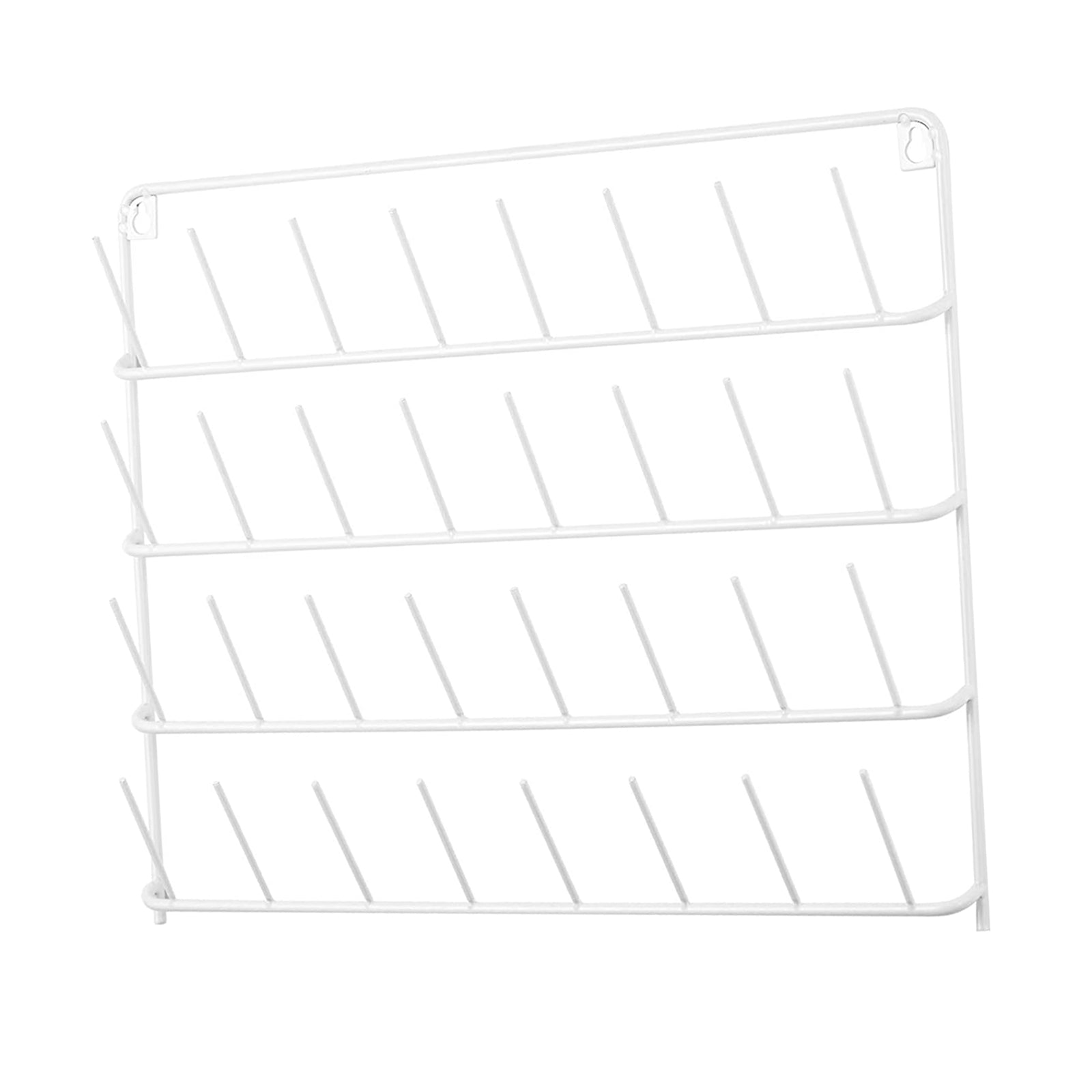 Metal Wall Hanging Thread Holder 32-Spool Sewing Thread Rack Organizer Tool