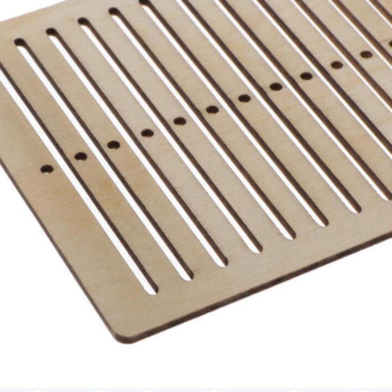 Wooden Weaving Looms Kit DIY Tapestry Rug Loom Machine for Adults Beginners