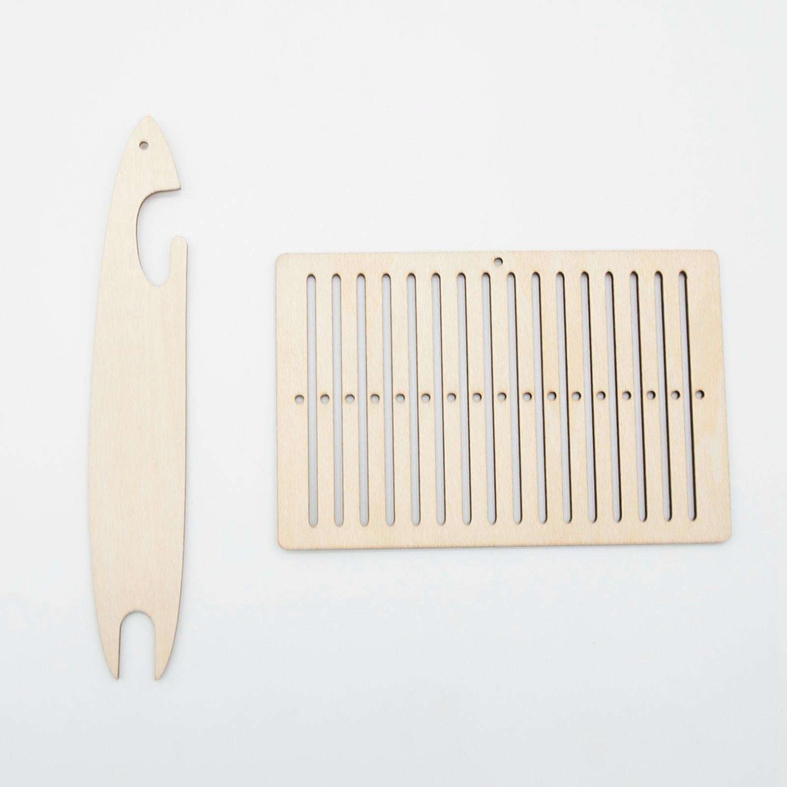 Wooden Weaving Looms Kit DIY Tapestry Rug Loom Machine for Adults Beginners