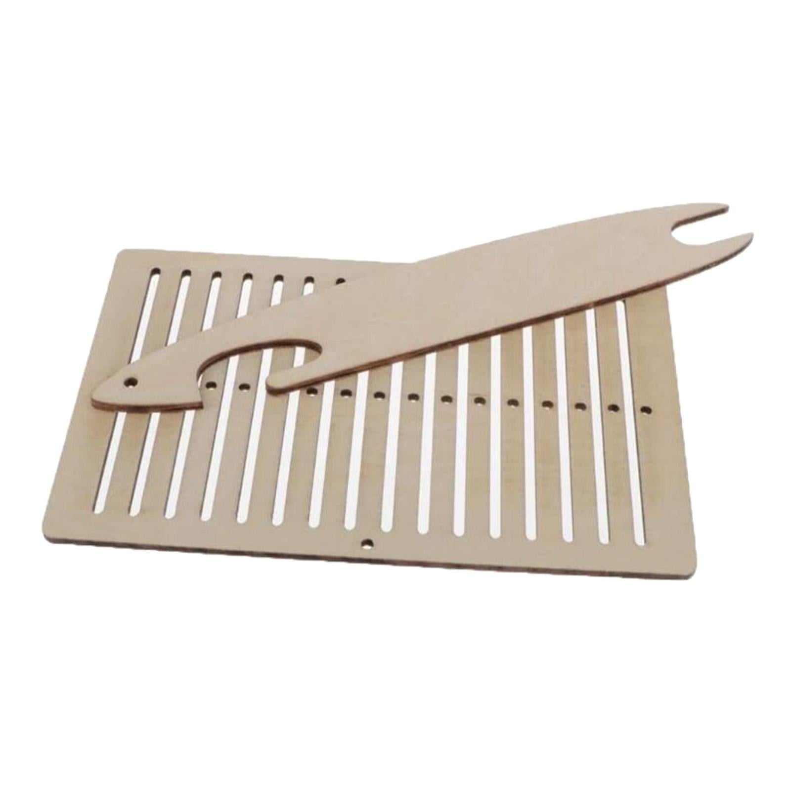 Wooden Weaving Looms Kit DIY Tapestry Rug Loom Machine for Adults Beginners