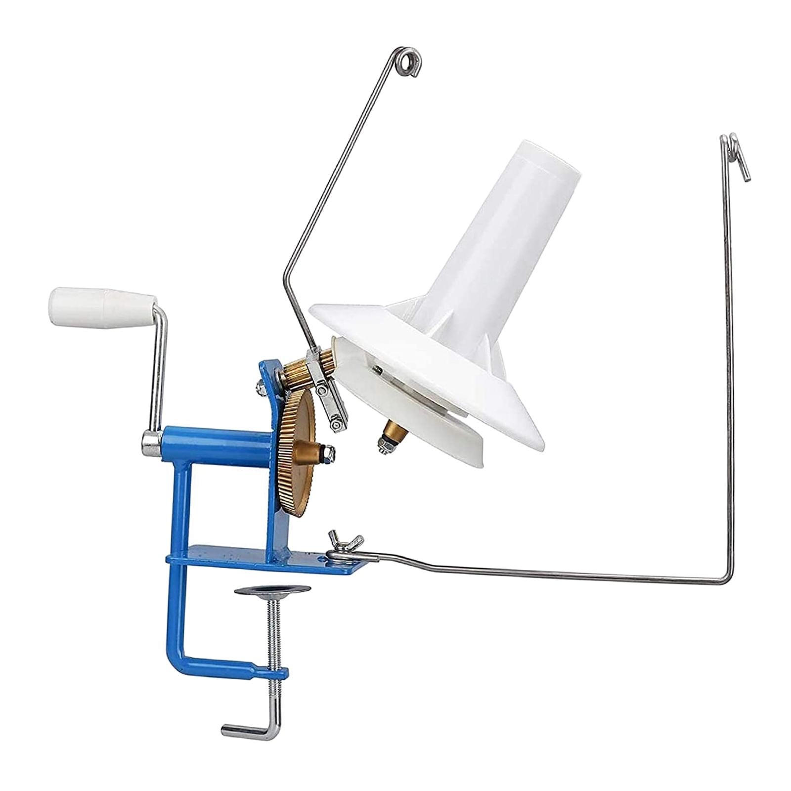 Handheld Heavy Duty Metal Lace Yarn Fiber Wool Ball Winder Hand Operated