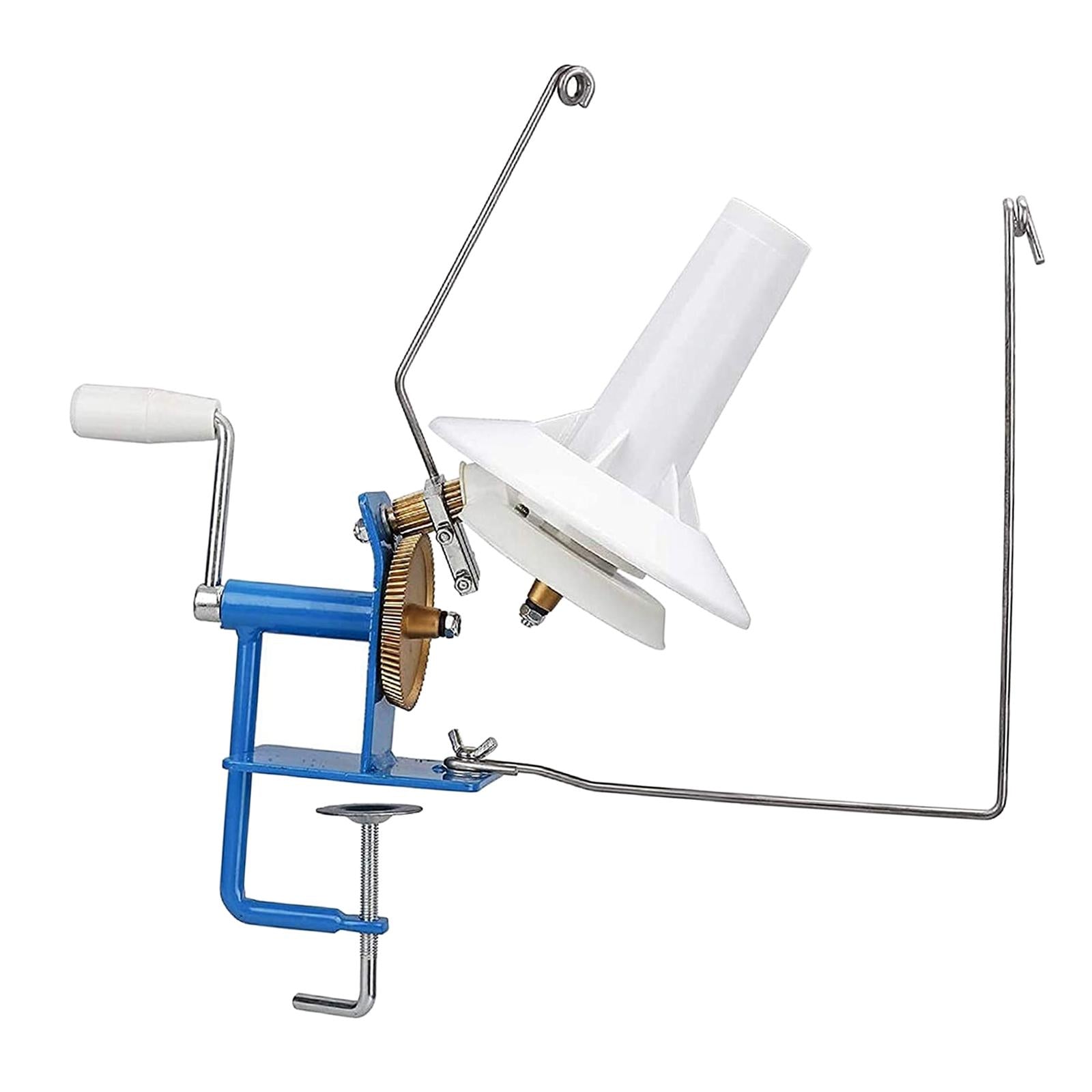 Handheld Heavy Duty Metal Lace Yarn Fiber Wool Ball Winder Hand Operated