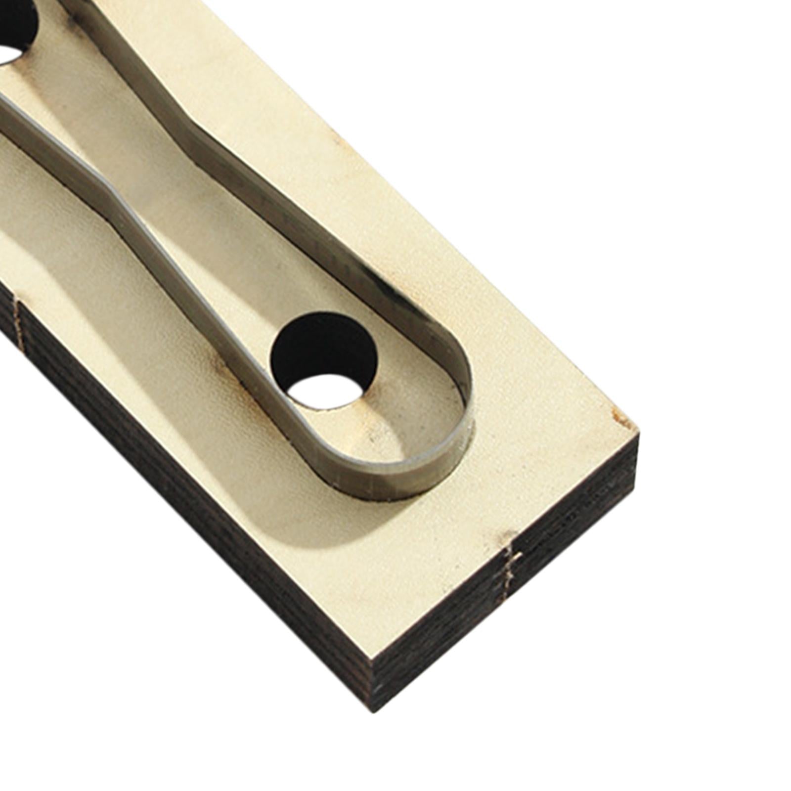 Leather Cutting Die Strip Scrapbook Cutter Leather Mold for Crafts Making C