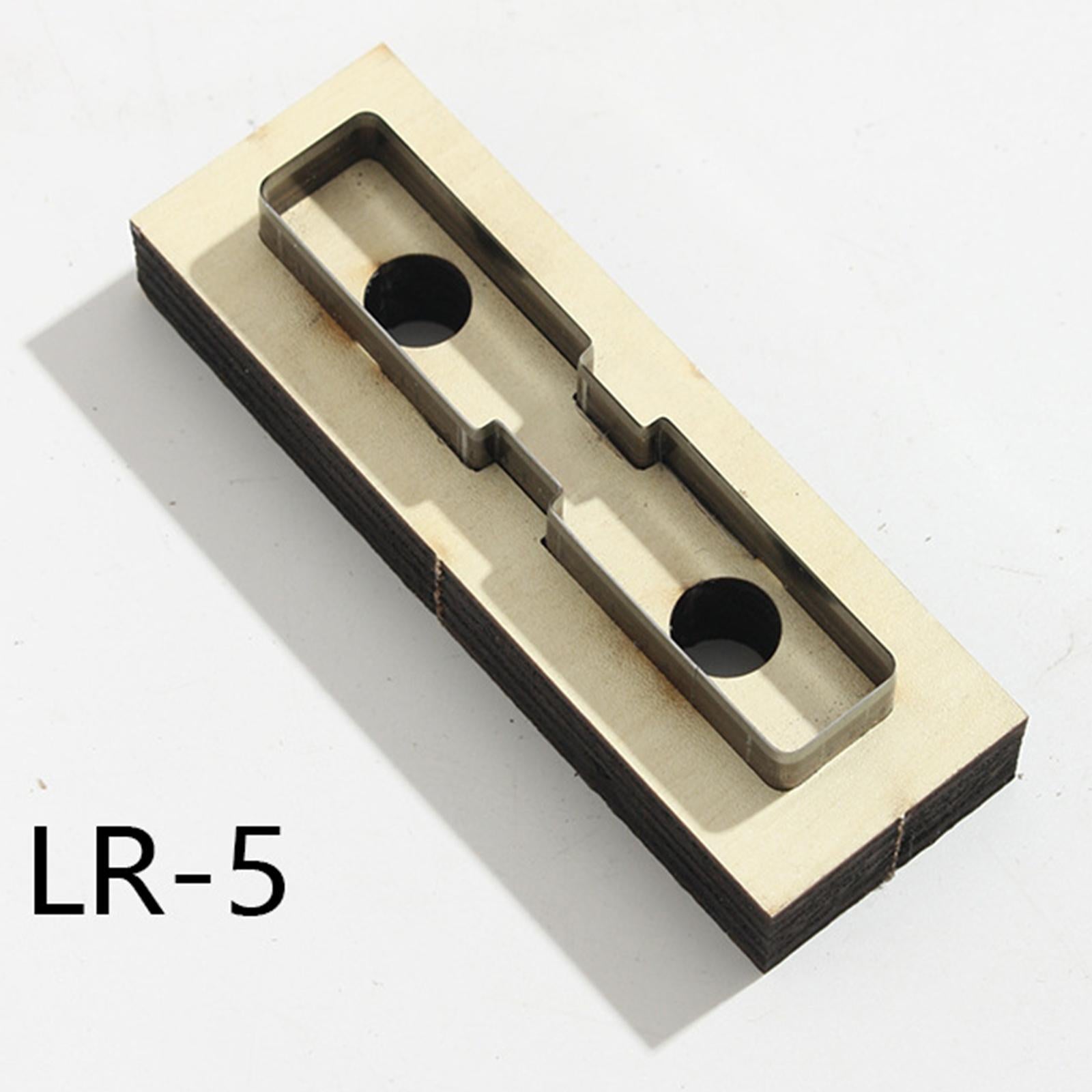 Leather Cutting Die Strip Scrapbook Cutter Leather Mold for Crafts Making E