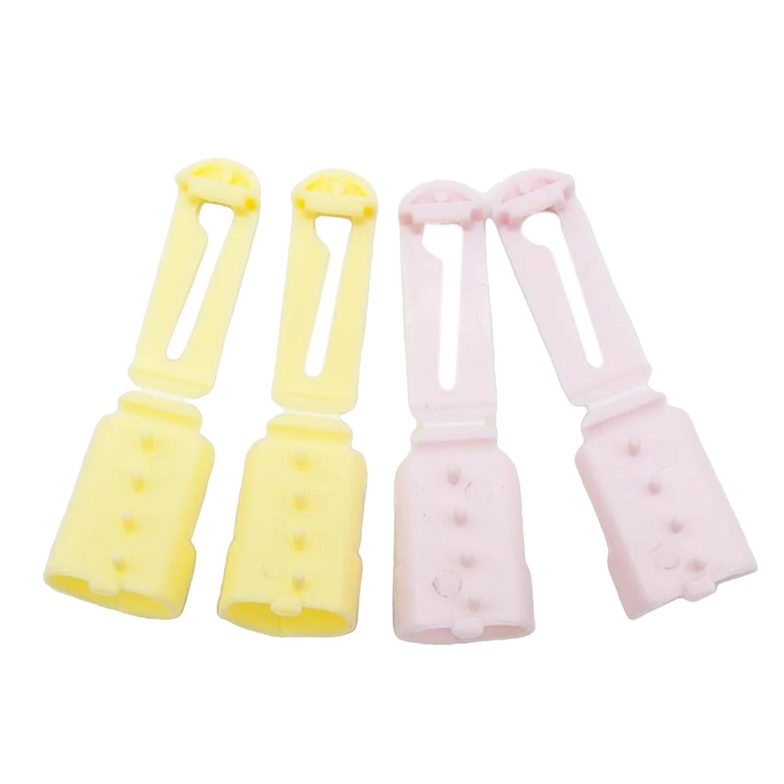 5x Finger Thimble Yarn Guide Needle Ring Type Knitting Tool Pink Yellow