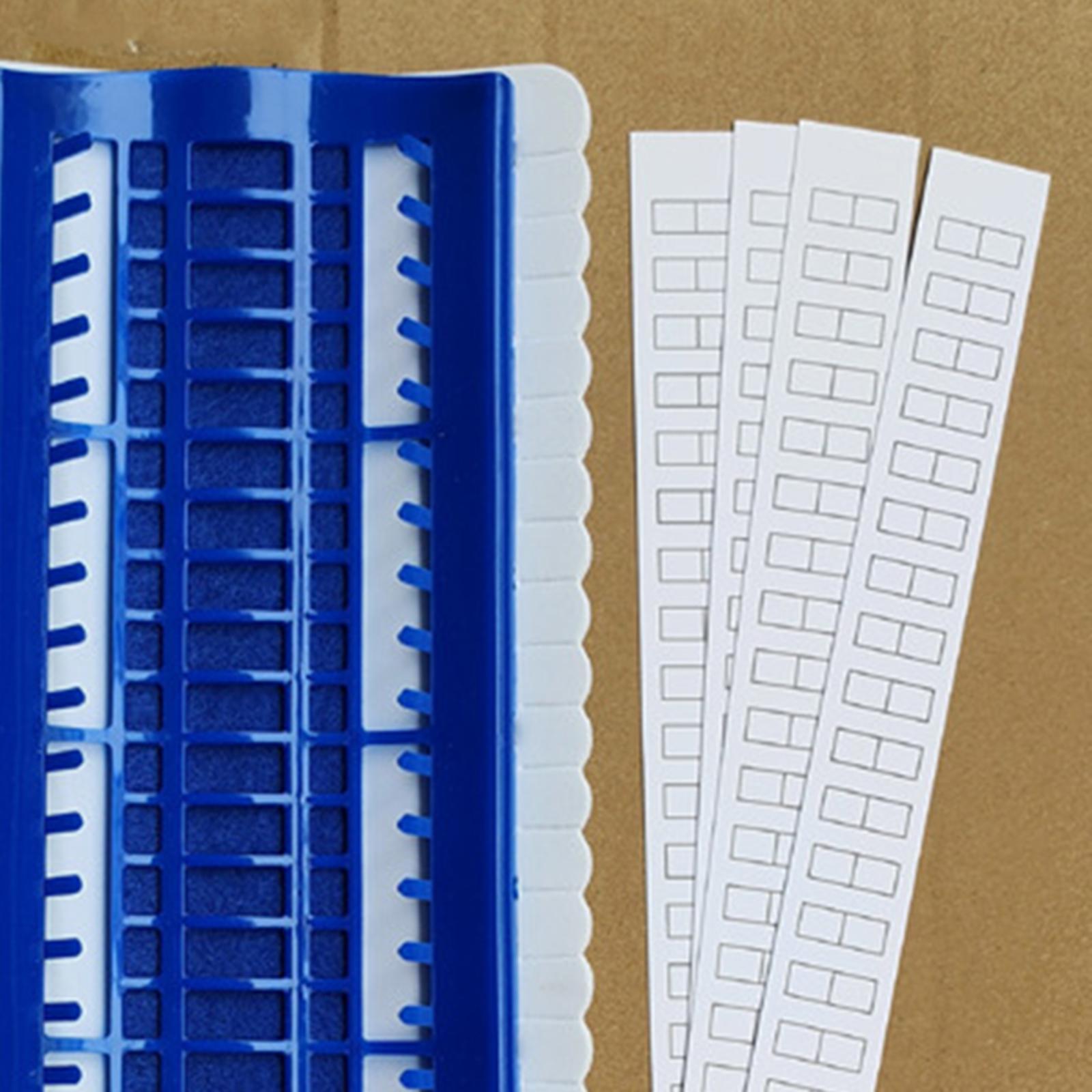 Embroidery Floss Organizer Cross Stitch Thread Organiser Sorting Card Blue