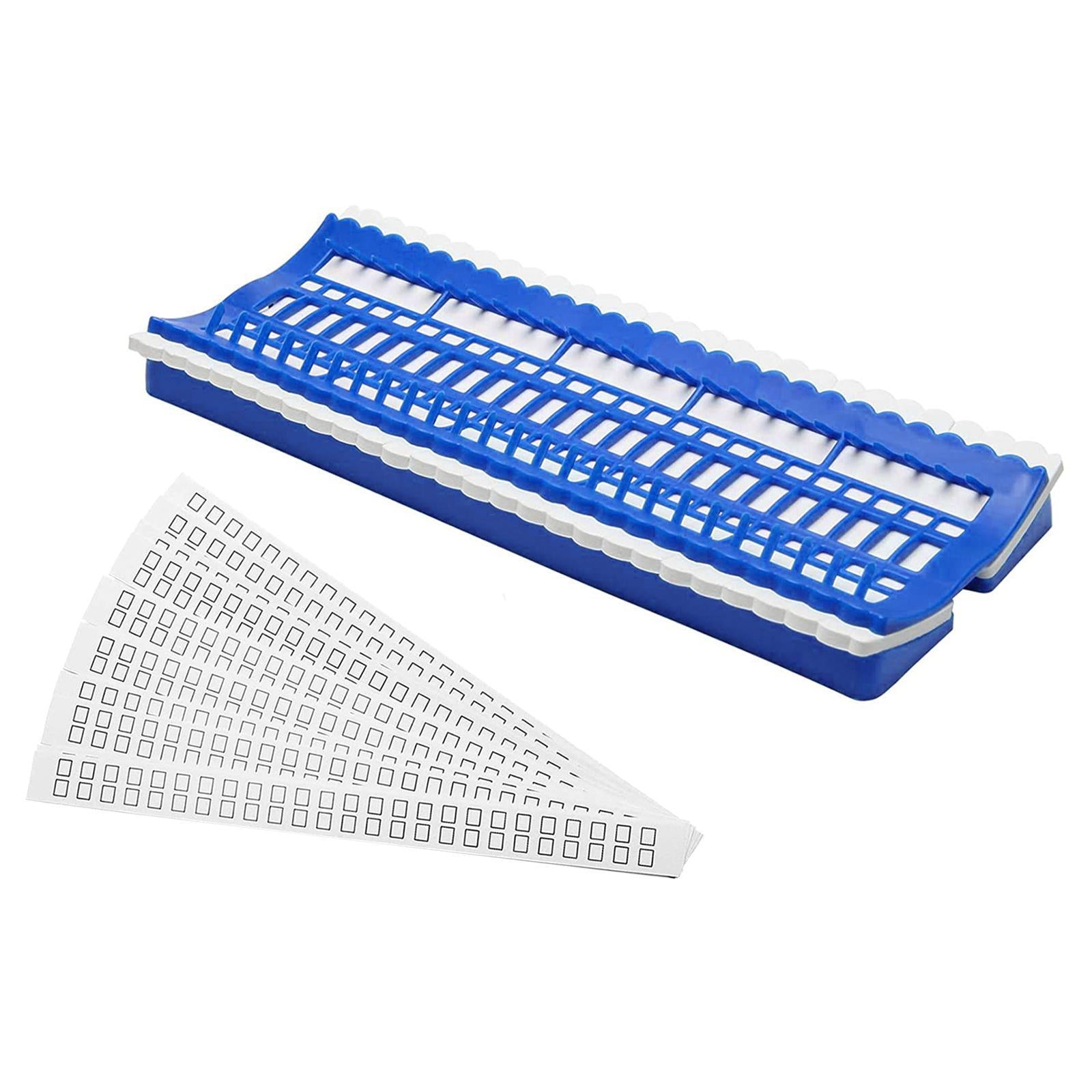 Embroidery Floss Organizer Cross Stitch Thread Organiser Sorting Card Blue