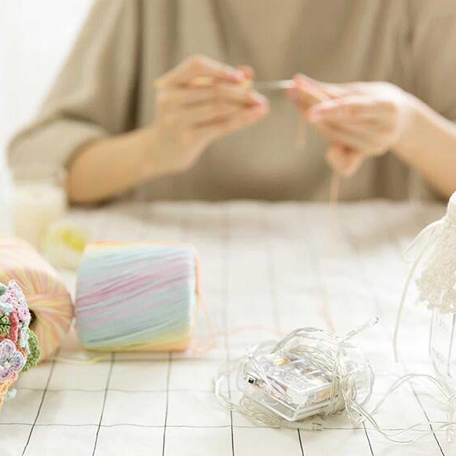 All In one Crochet Hooks Circular Needles 2.75mm-10mm Weaving Tools Red