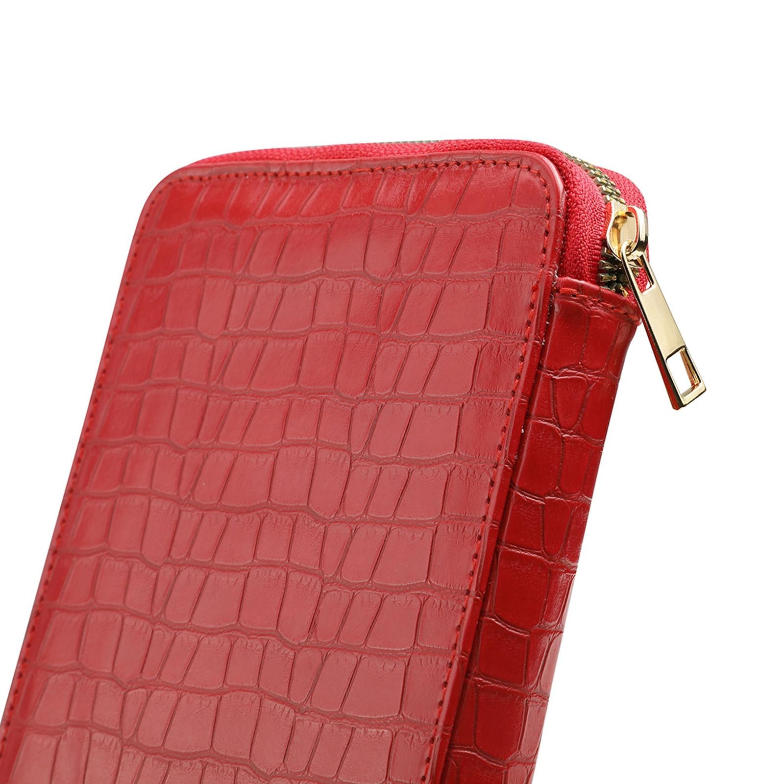 All In one Crochet Hooks Circular Needles 2.75mm-10mm Weaving Tools Red