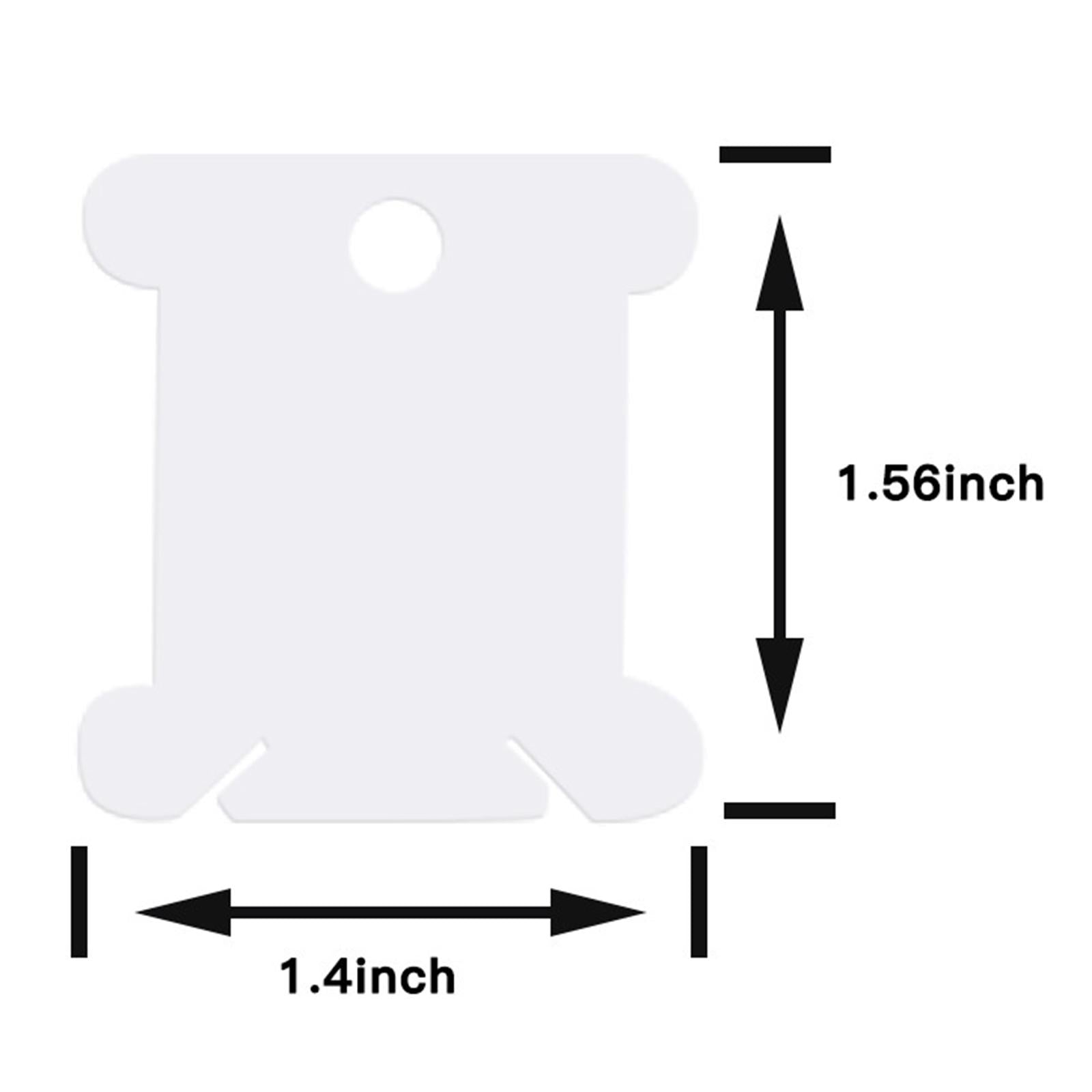 150pcs Plastic Floss Bobbins with 24Grids  Embroidery Floss Organizer Box