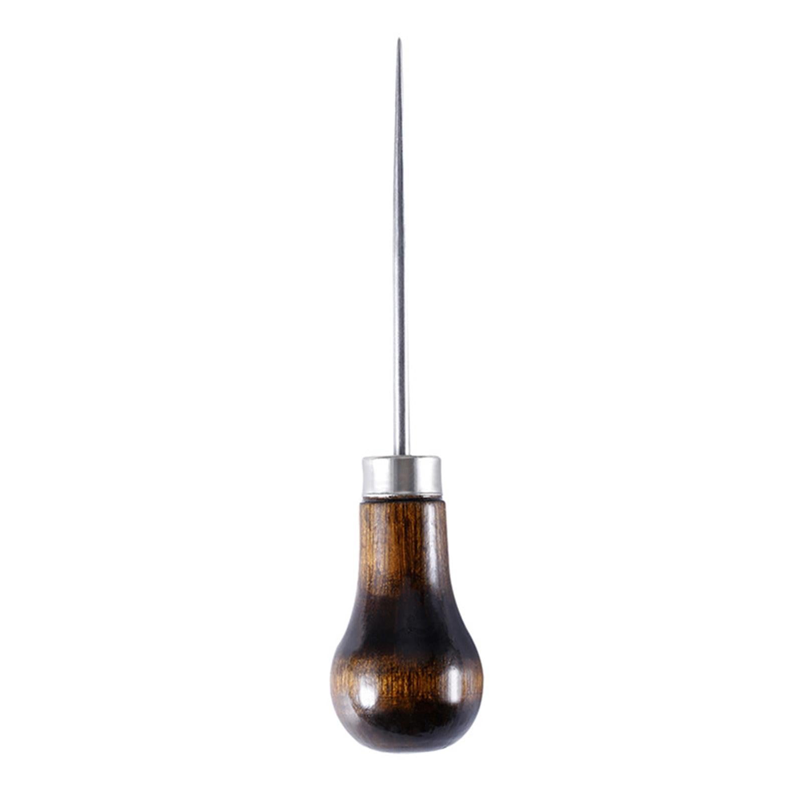 Leather Crafting Tool Kit Craft Hand Working Awl Sewing Stitching Needles