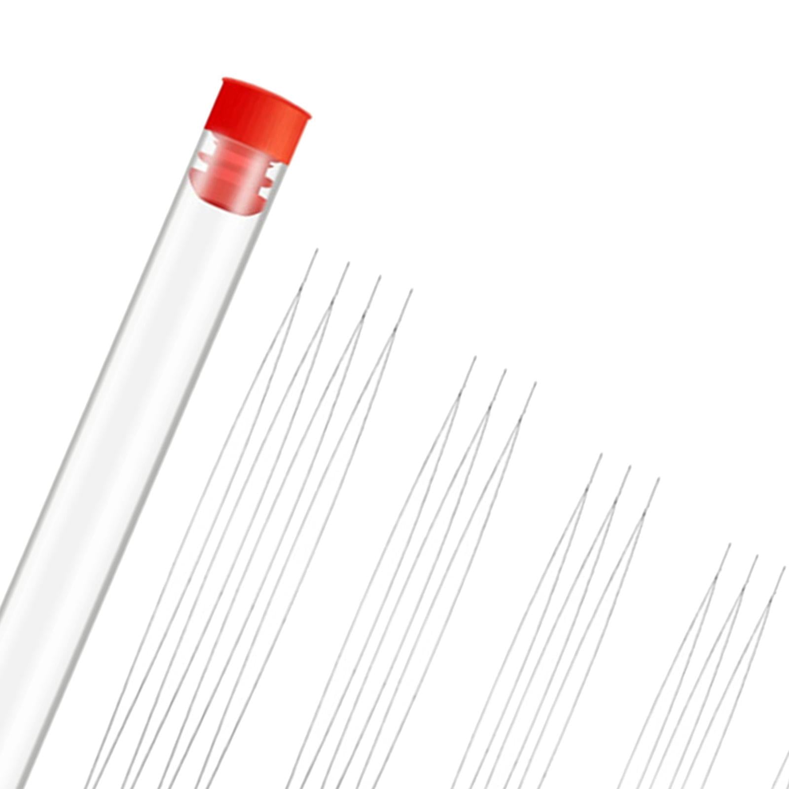 Beading Needles Assorted Size Necklace Threading Tool Thin Needle 16pcs