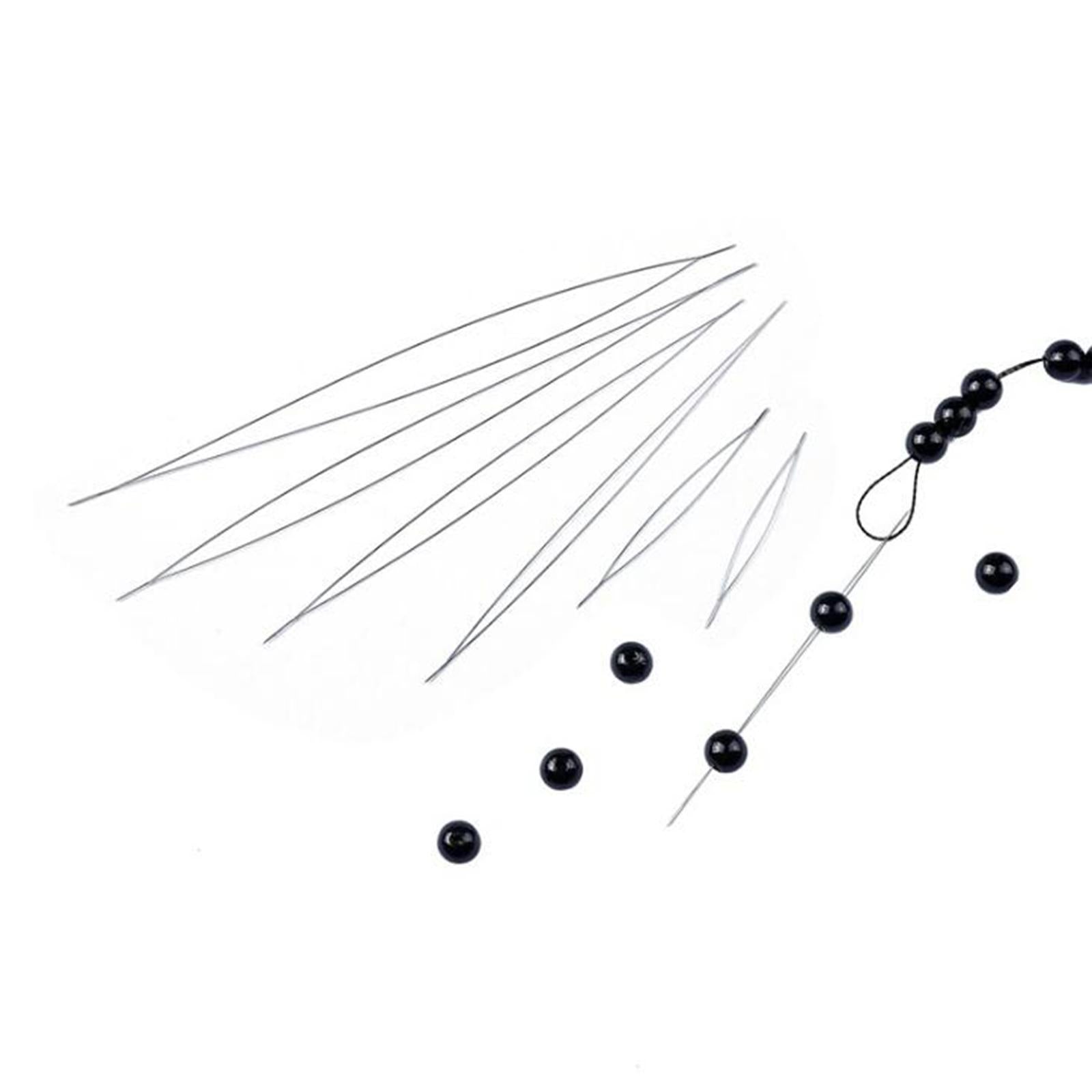 Beading Needles Assorted Size Necklace Threading Tool Thin Needle 30pcs
