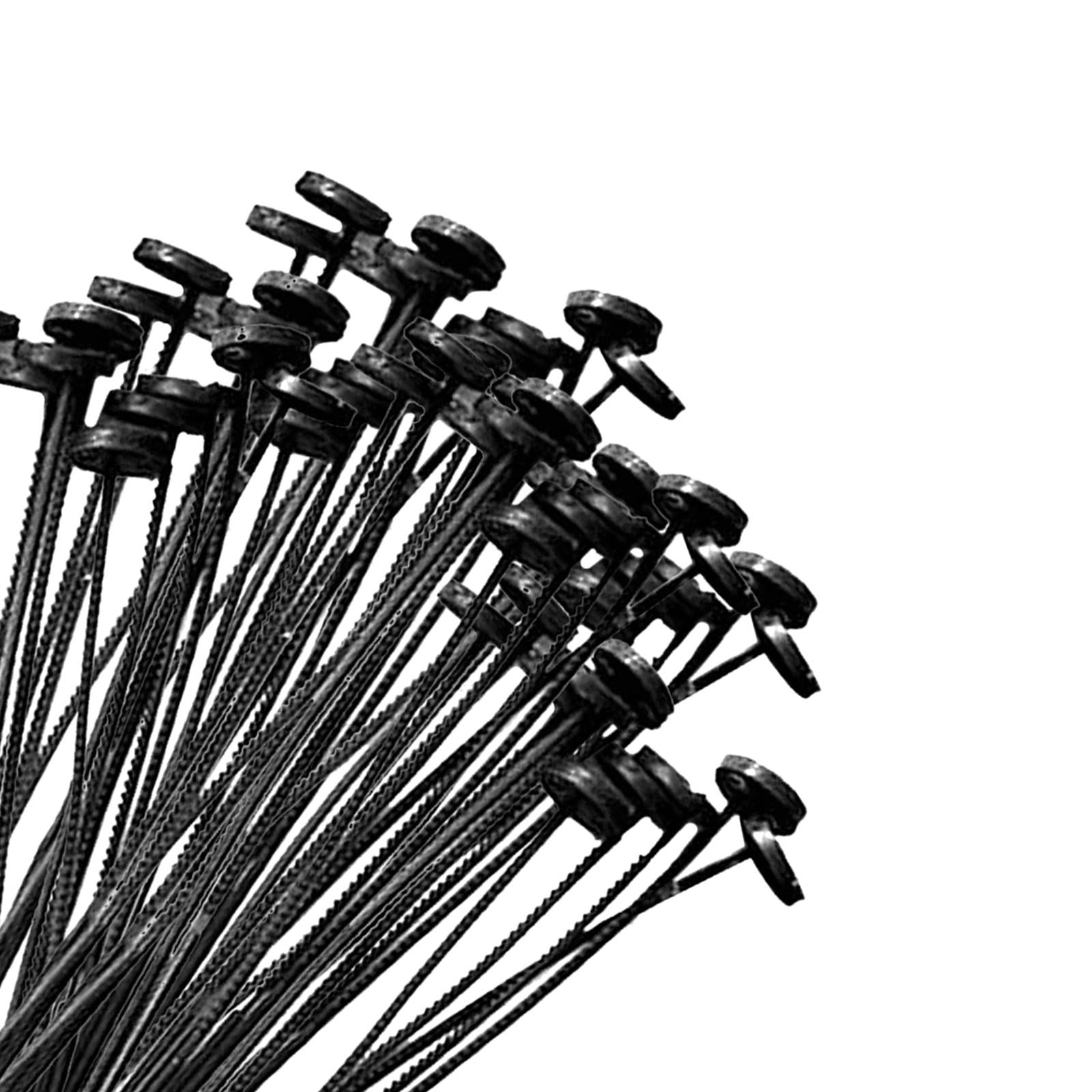 Plastic Quick Button Repair Convenient Needle Return Button Sew Black 60pcs