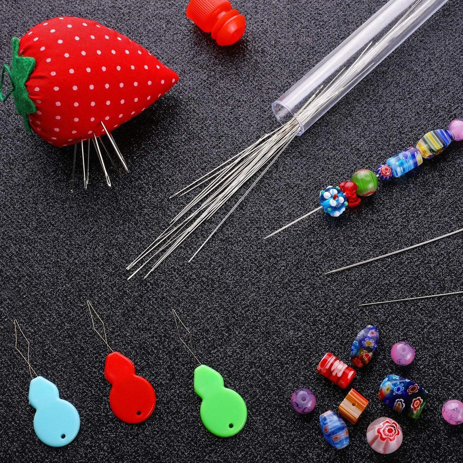 Big Eye Beading Needles Long Straight Embroidery Needle for Jewelry Making