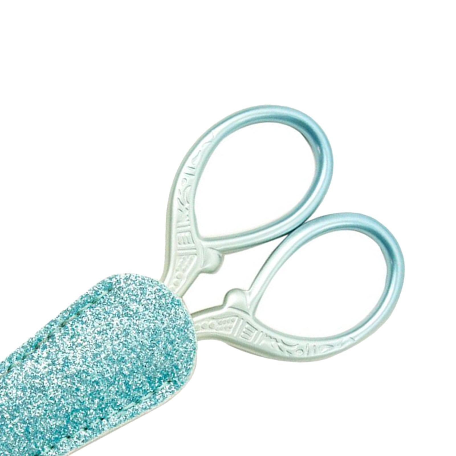 Embroidery Scissors with Cover Cross Stitch DIY Sewing Tool Scissor Green