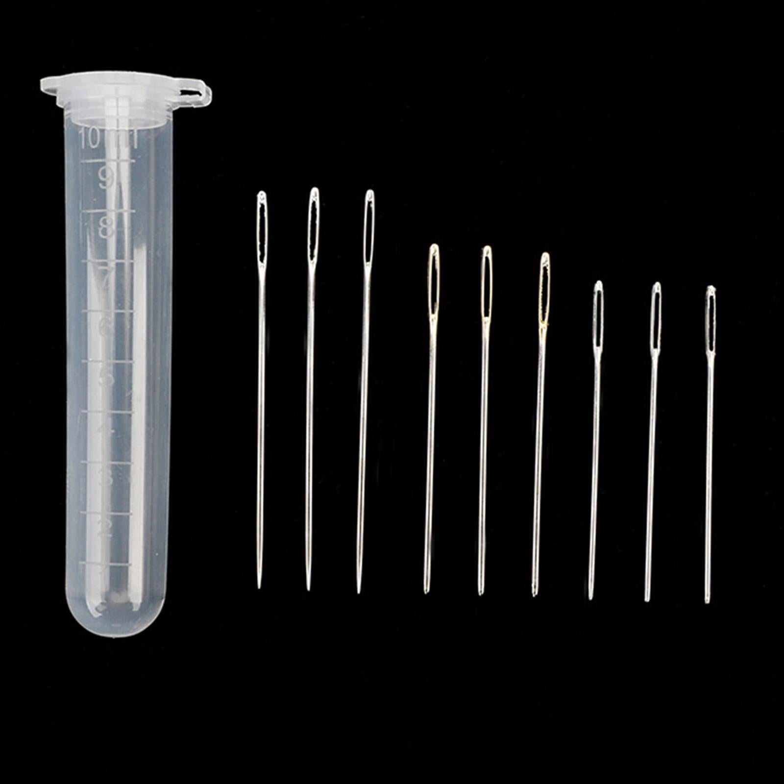 8x Embroidery Pen Knitting Punch Needle Craft Poking Needle Tool with Cloth