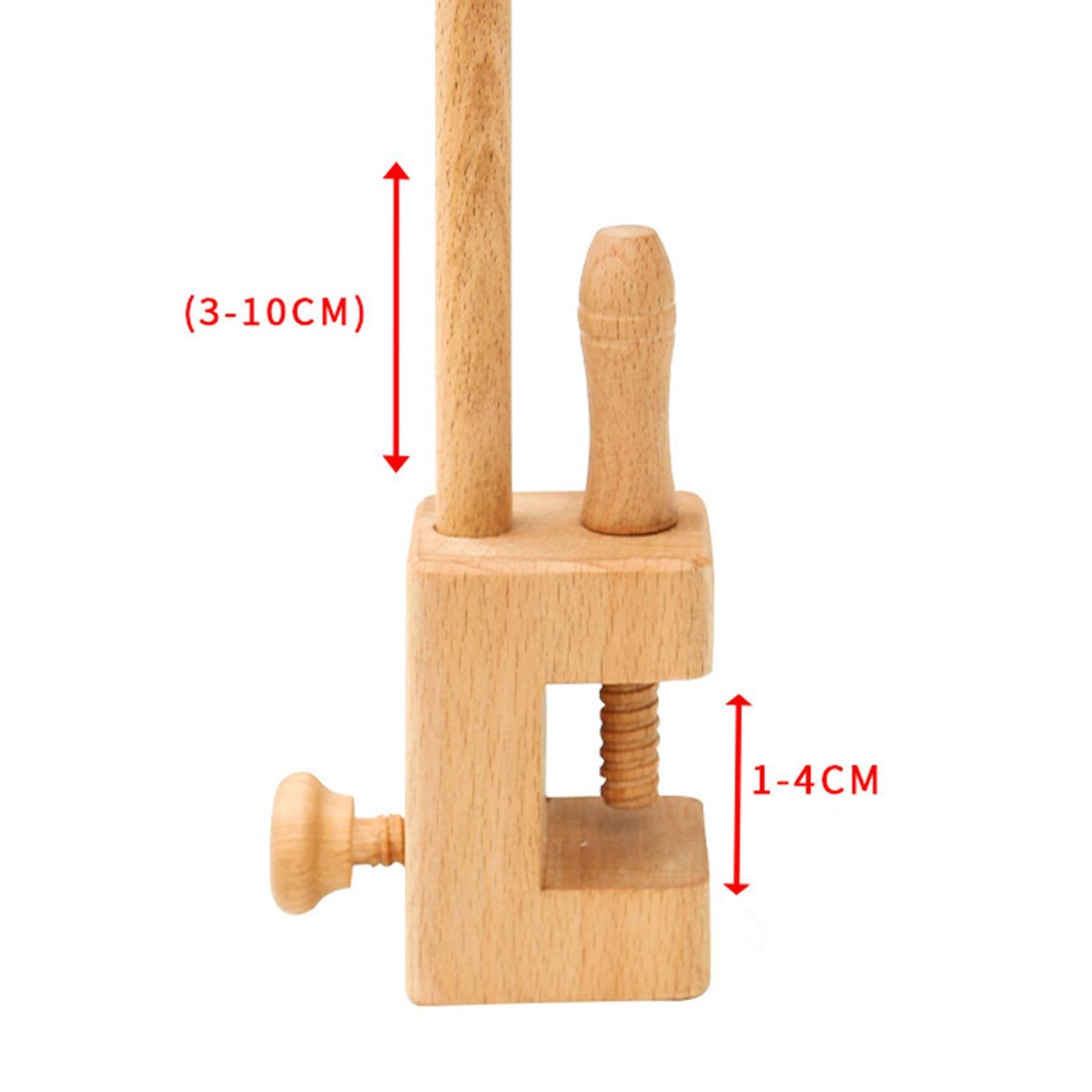 Adjuster Embroidery Hoop Frame Stand Cross Stitch Rack DIY Sewing 20cm Loop