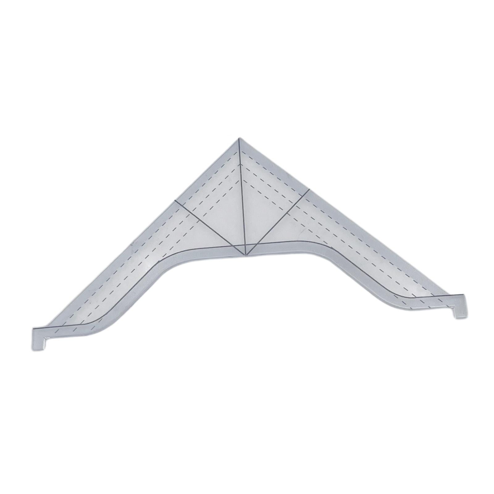 Creative Grids Machine Quilting Tool Sewing Patchwork Ruler Triangle Style