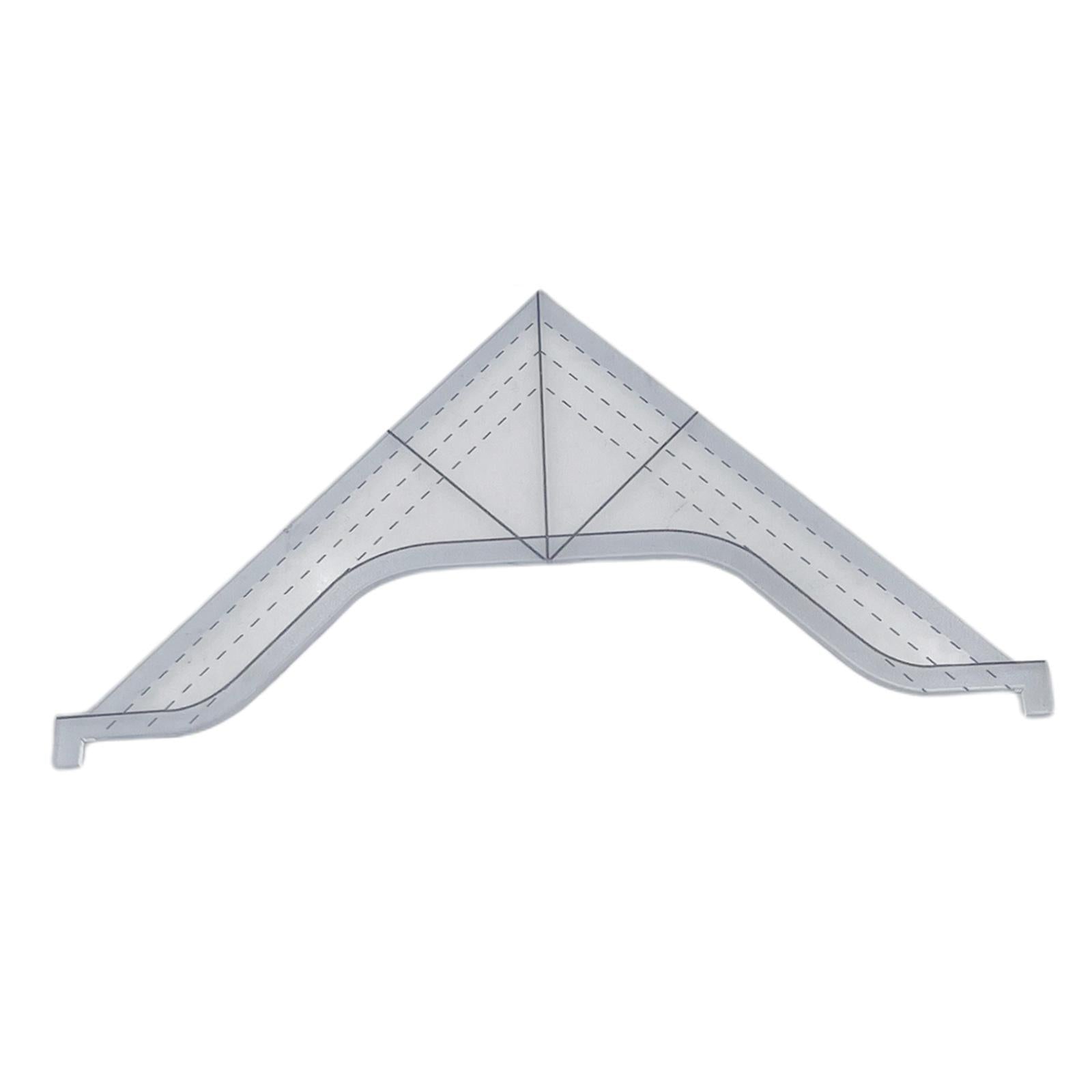 Creative Grids Machine Quilting Tool Sewing Patchwork Ruler Triangle Style