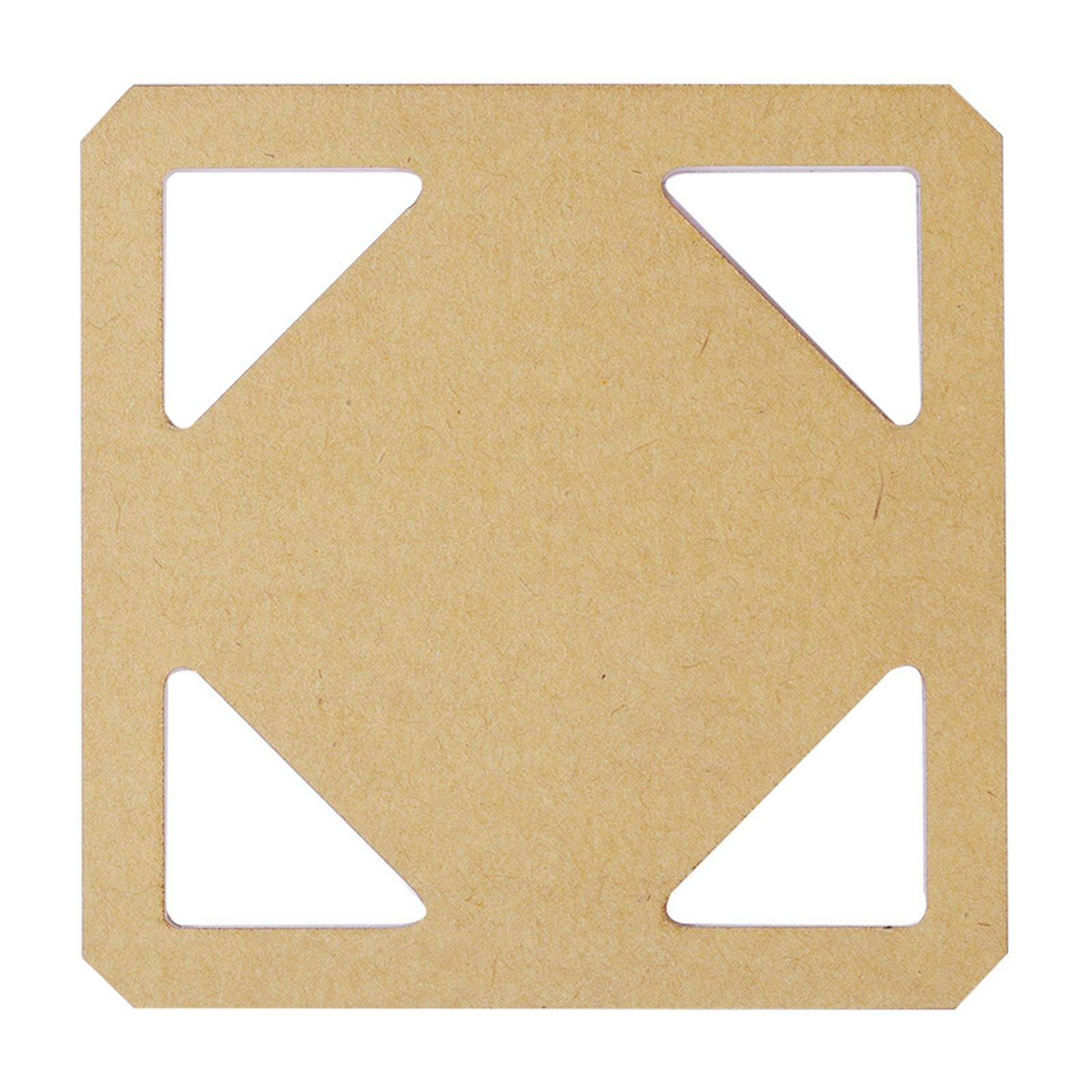 5x Acrylic Quilting Templates Stencil Rulers DIY Tool for Patchwork Square