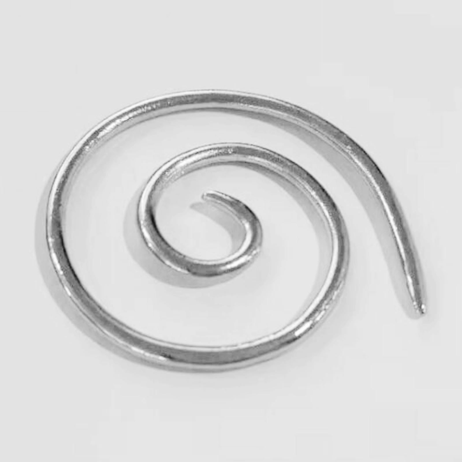 6pcs Circular Knitting Needles Dia. 5cm Craft Yarn Crochet Needles Silver