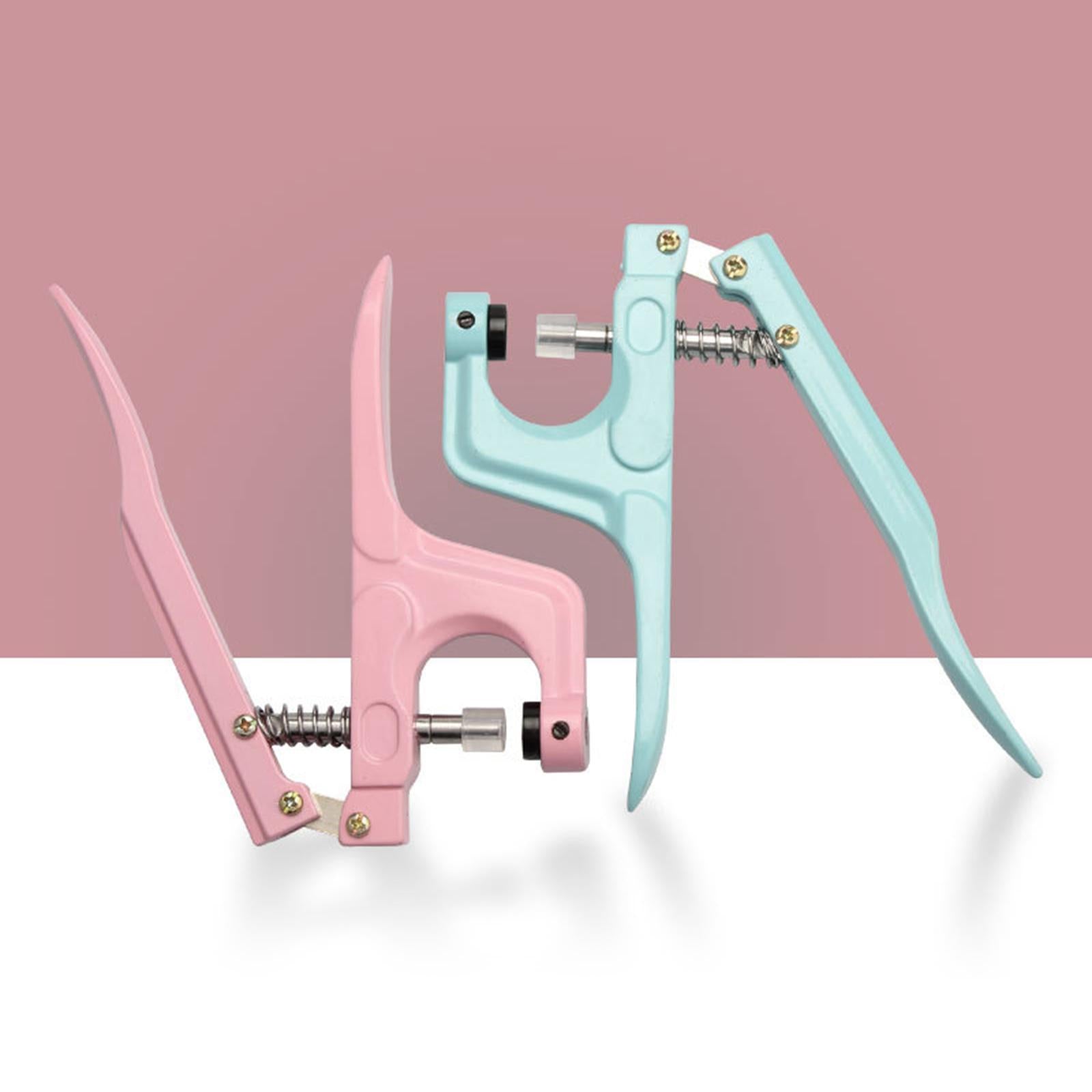 DIY Snap Fastener Pliers for Diaper Bibs Fastening Replacing Repairing Pink