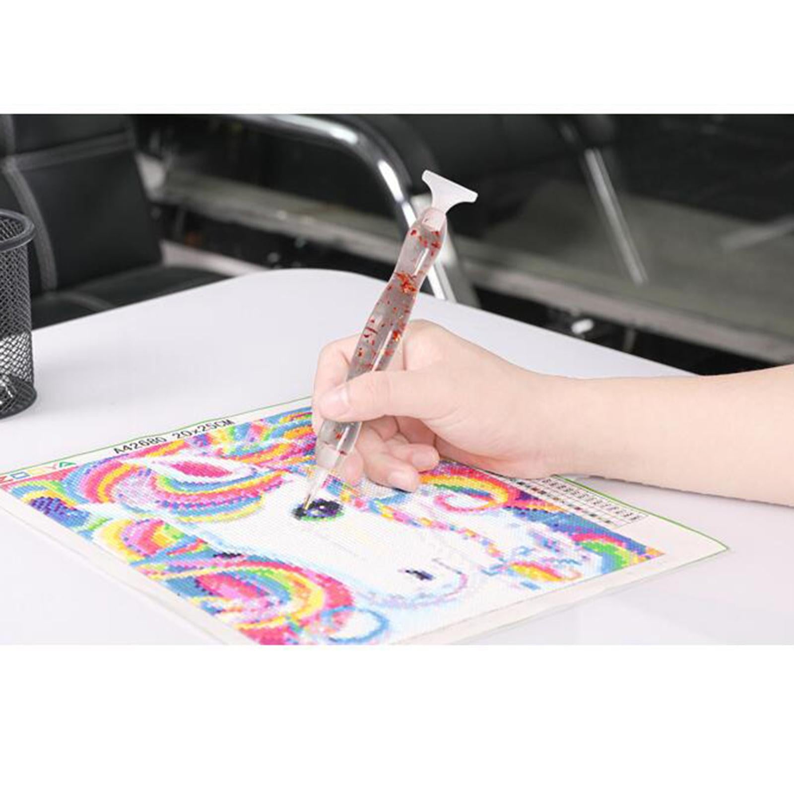 25x Diamond Painting Pen Kit DIY Nail Art Embroidery Accessories Clear Set
