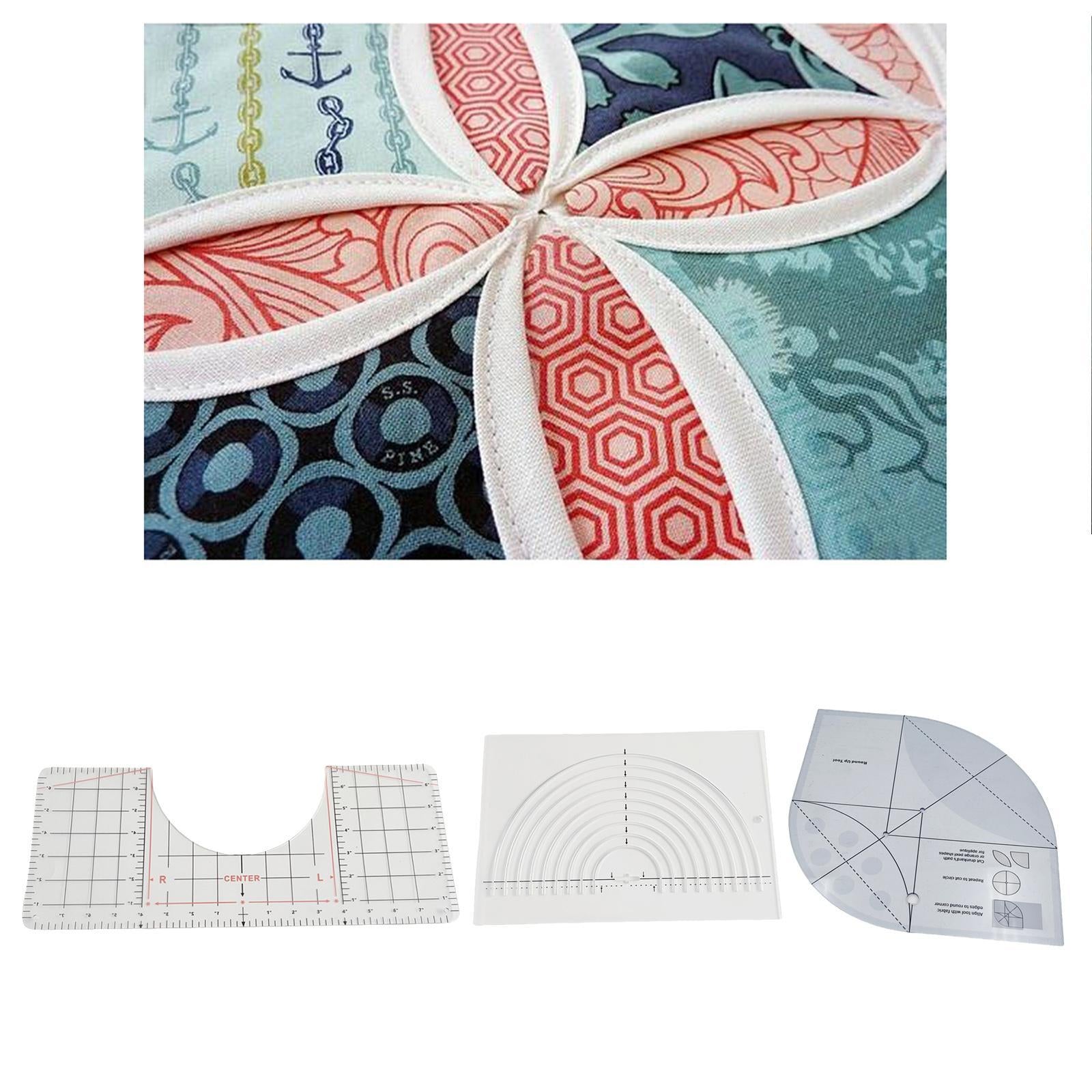 T-Shirt Guide Ruler Alignment Tool Quilting Templates 43.1x17.7cm