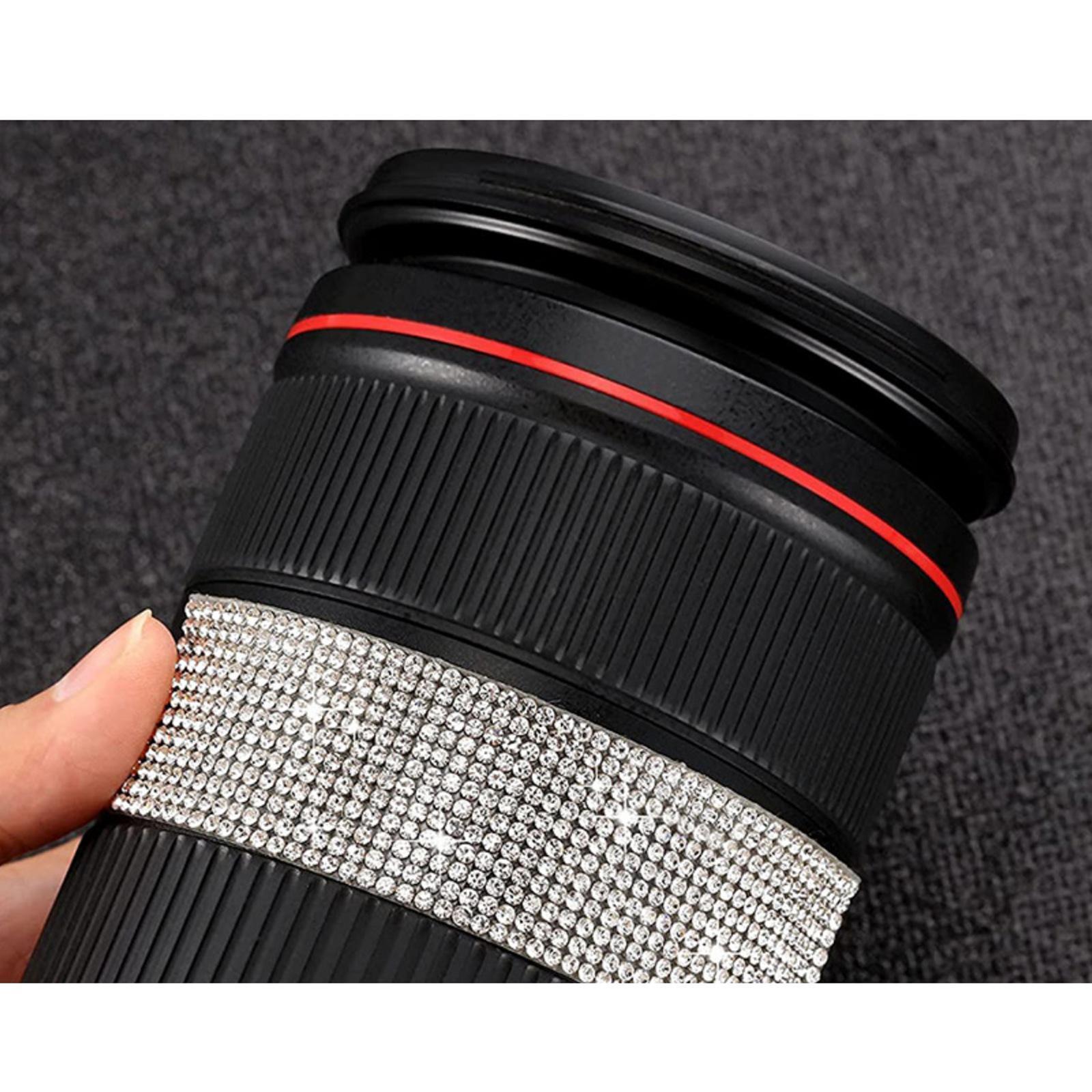 Self-Adhesive Crystal Rhinestone Diamond Ribbon DIY Sticker Multicolor 1.4cm