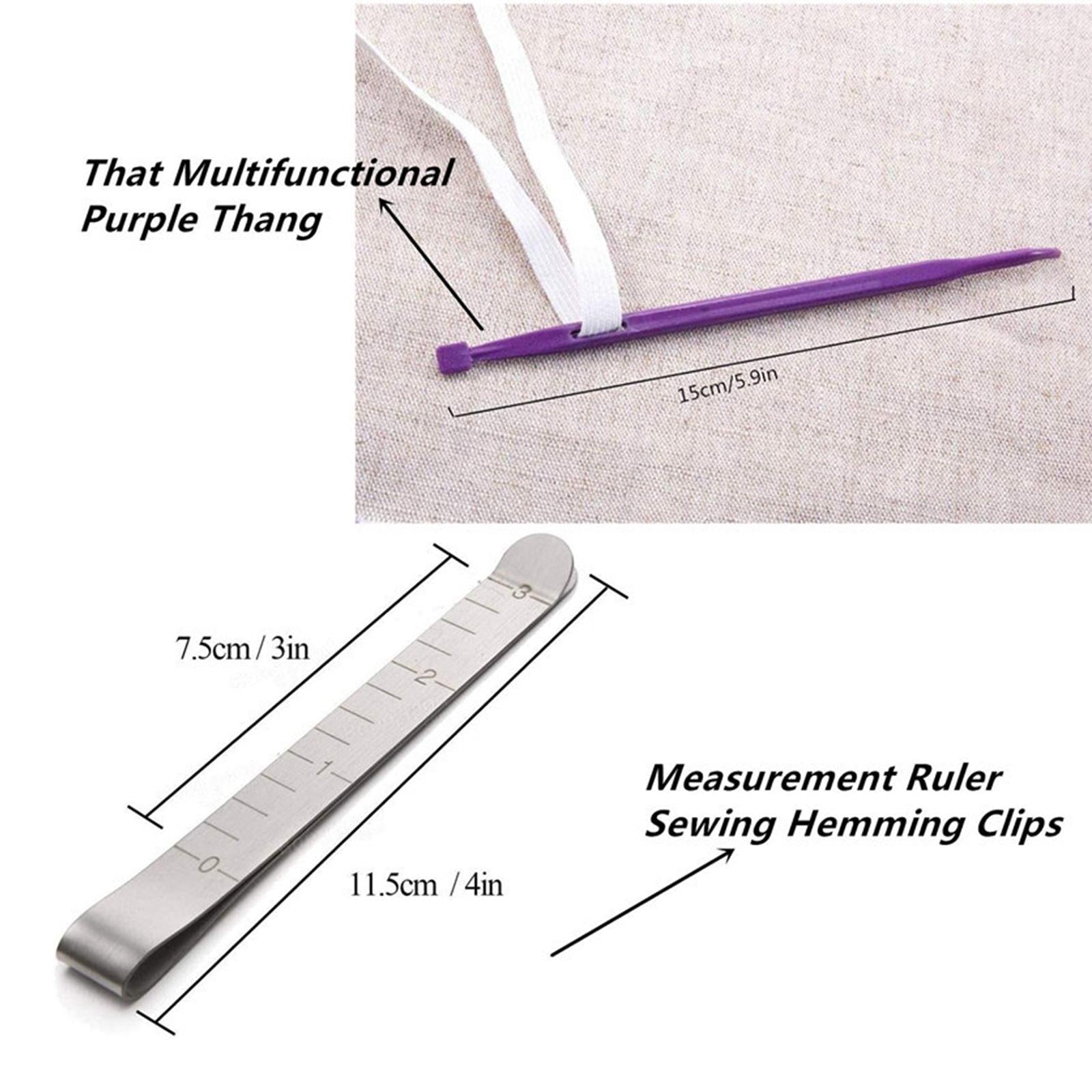 5PCS Thread Rubber Band DIY Sewing Elastic Wear Threading Tools Equipment
