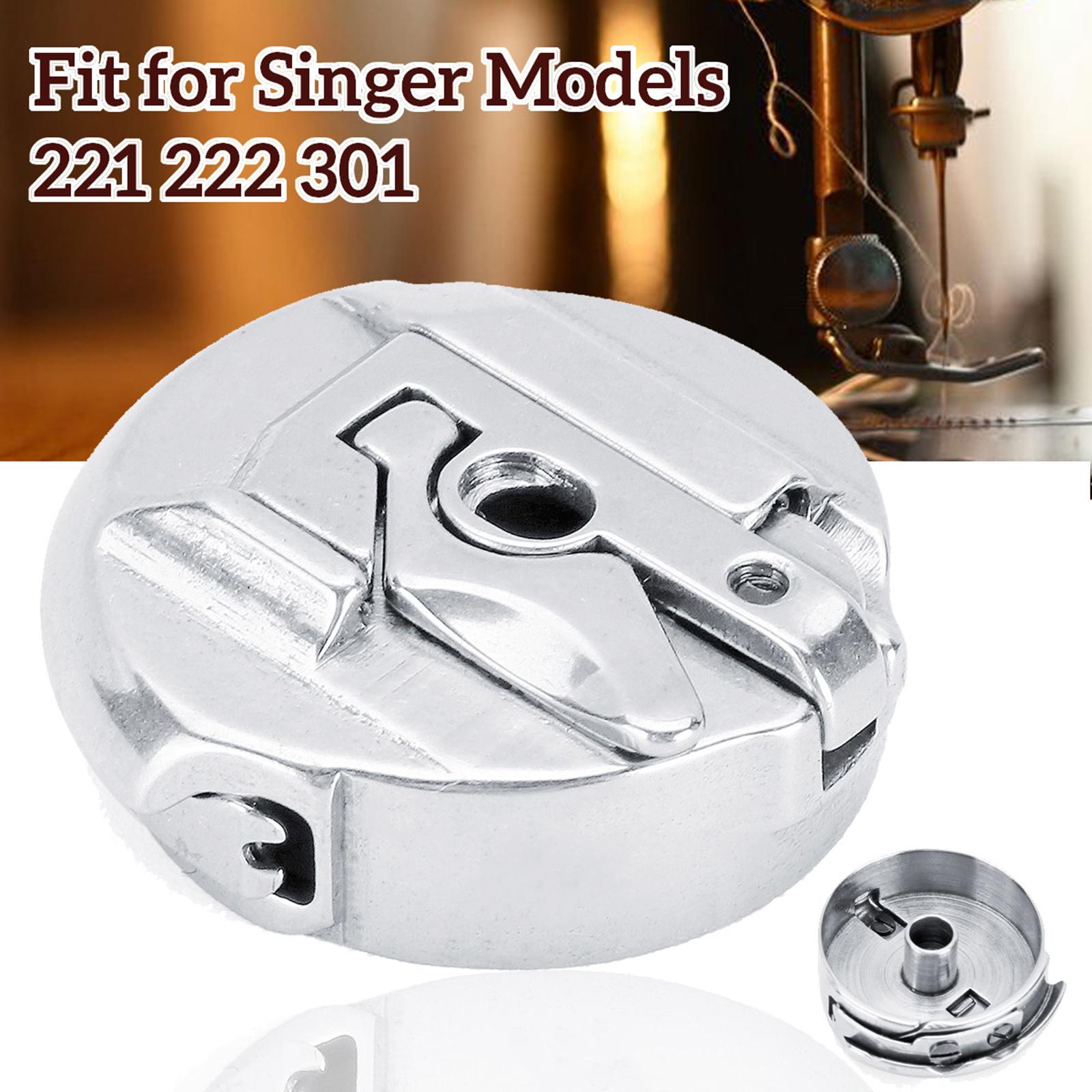 Metal Durable Bobbin Case Replacement For Singer Sewing Machine 221 222 301