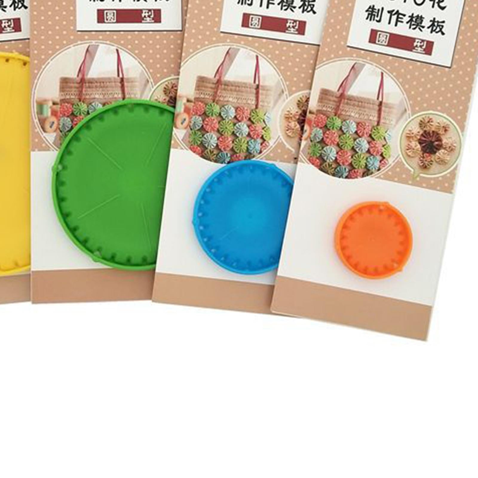4Pcs Quick Yo-Yo Makers Fabric Flower Templates DIY for an Easy Yo-Yo Quilt