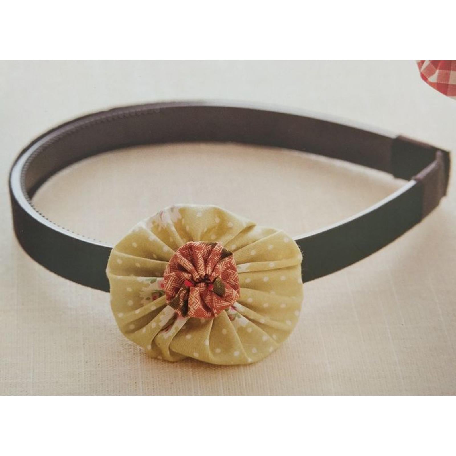 4Pcs Quick Yo-Yo Makers Fabric Flower Templates DIY for an Easy Yo-Yo Quilt
