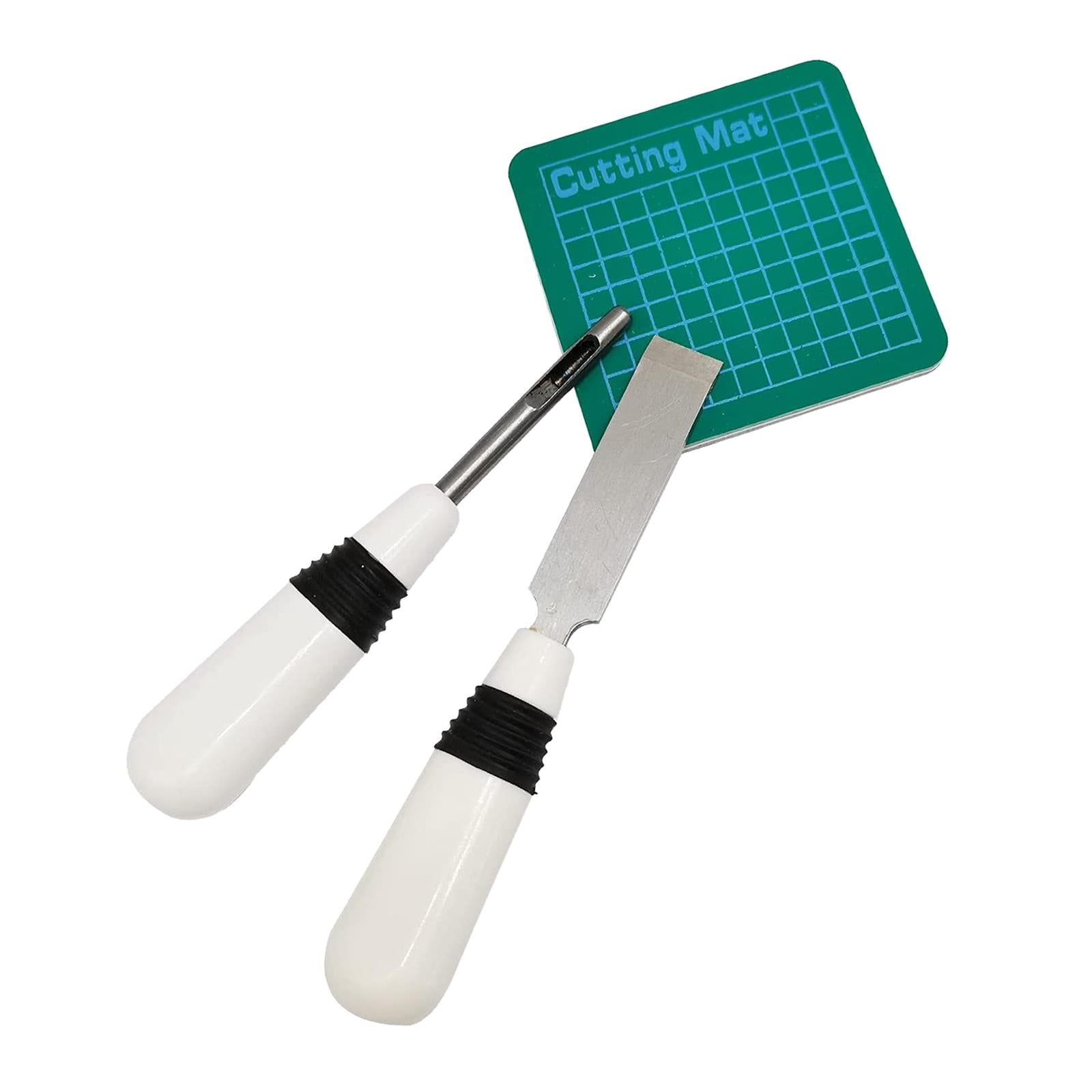 Sewing Buttonhole Cutter Eyehole Cutting Tools Keyhole Puncher White Black