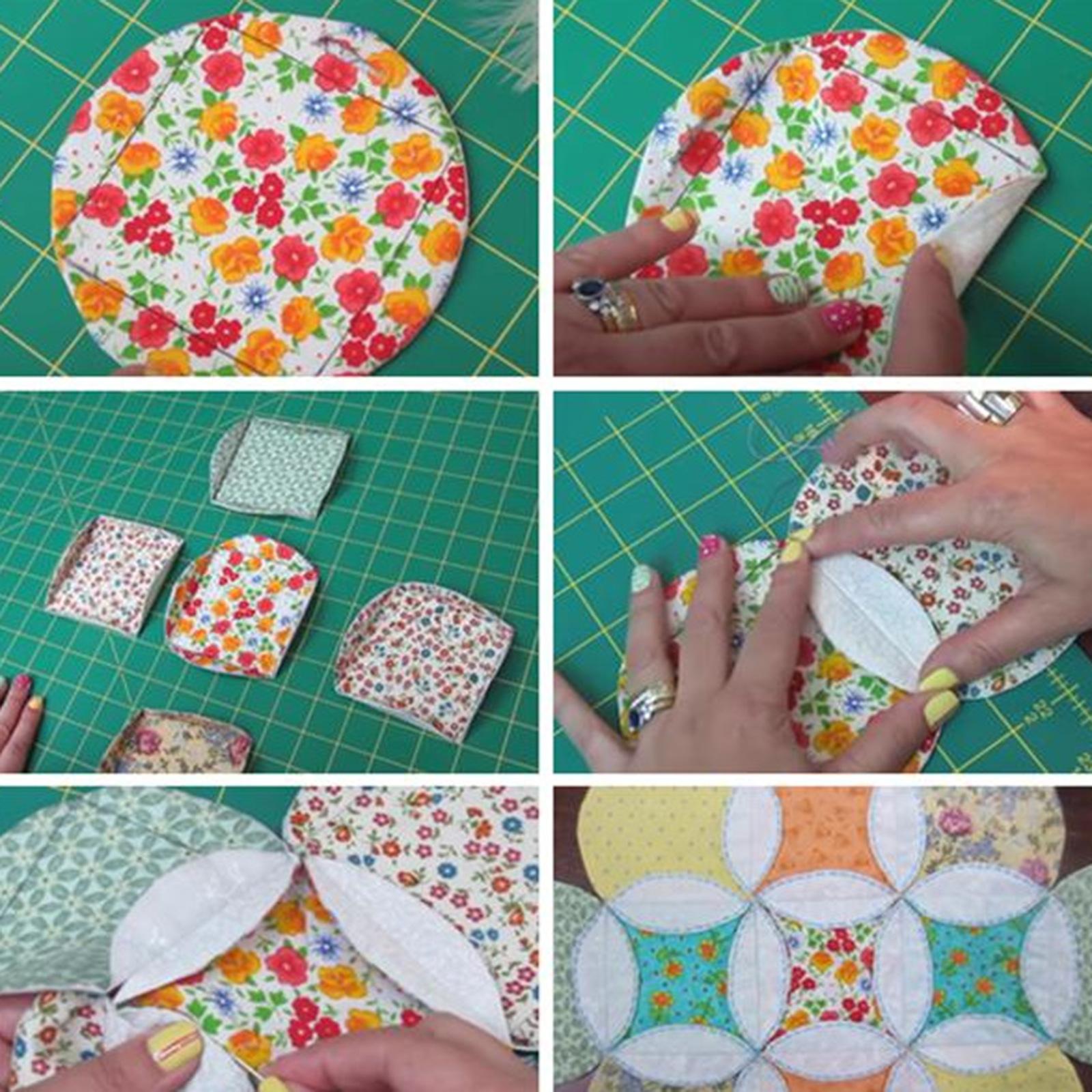 Quilting Embroidery Templates Home Reusable Hand Machine Quilting Patchwork Love