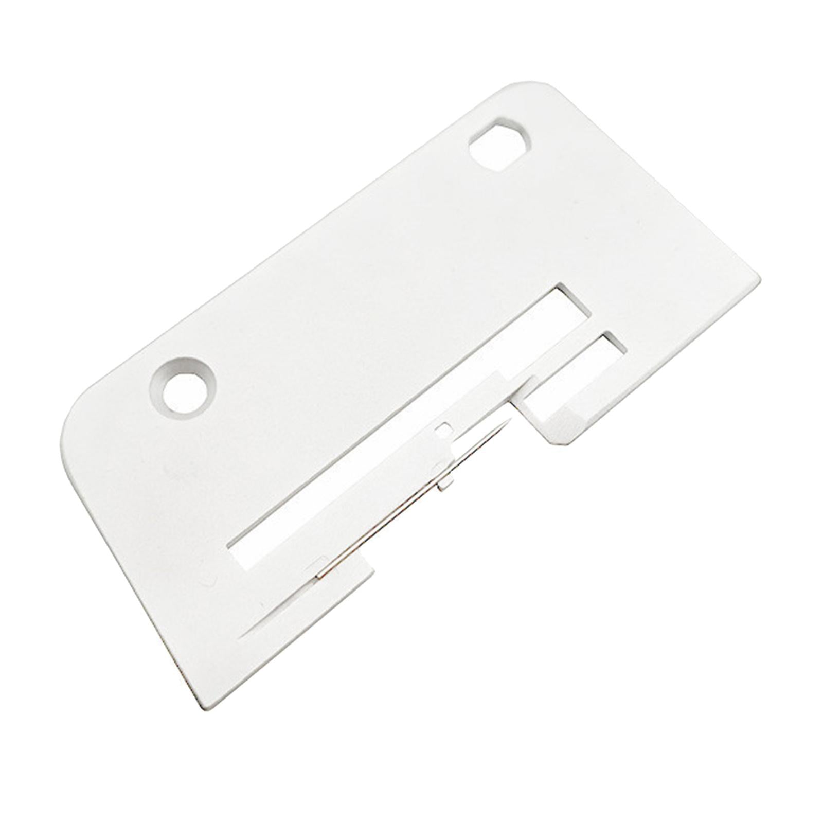 8.2x4.1cm Sewing Machine Needle Plate Replacement White Parts Attachment