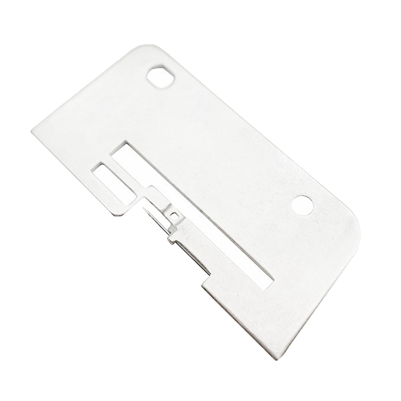 8.2x4.1cm Sewing Machine Needle Plate Replacement White Parts Attachment